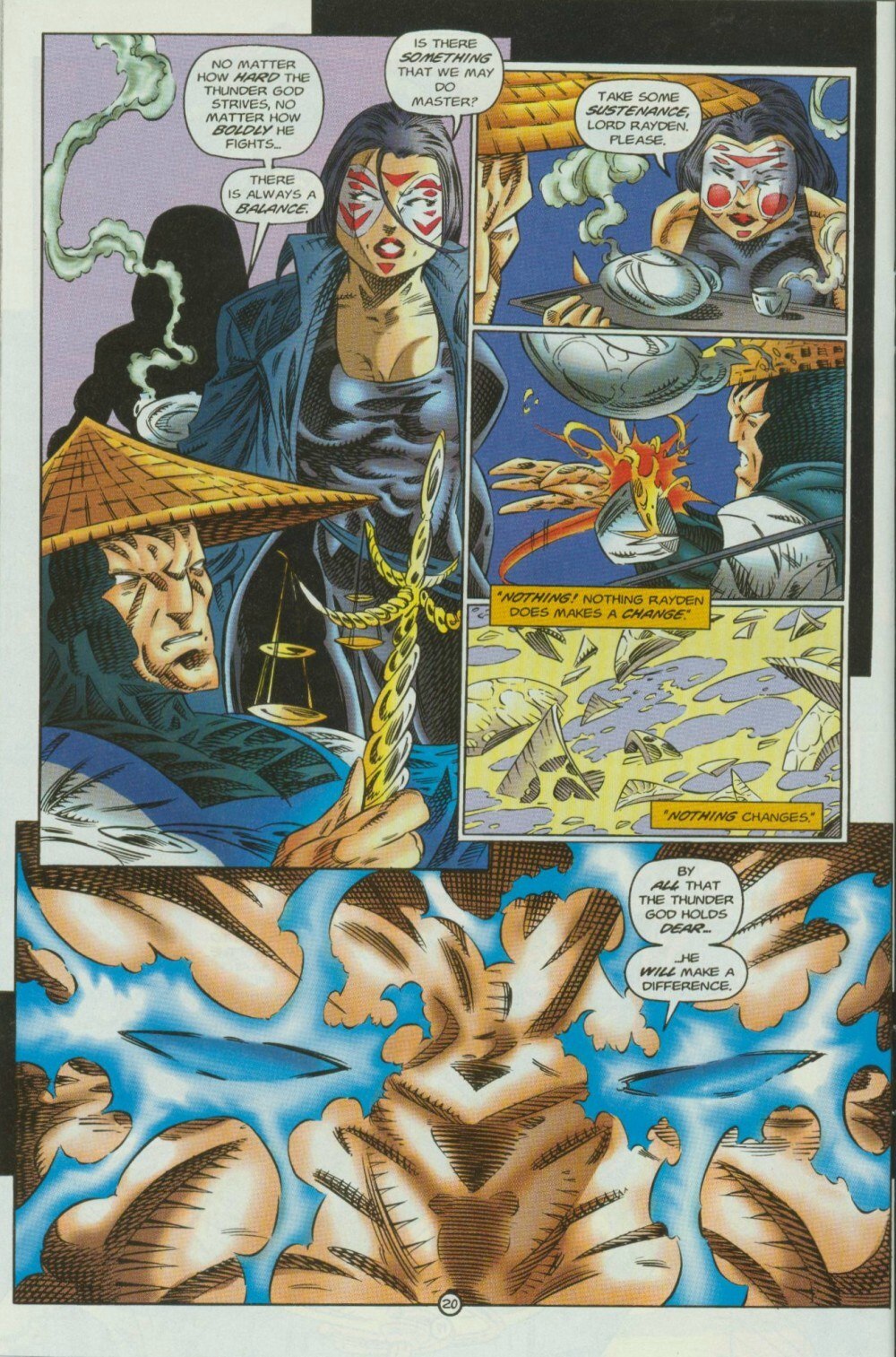 Read online Mortal Kombat: Rayden & Kano comic -  Issue #3 - 24