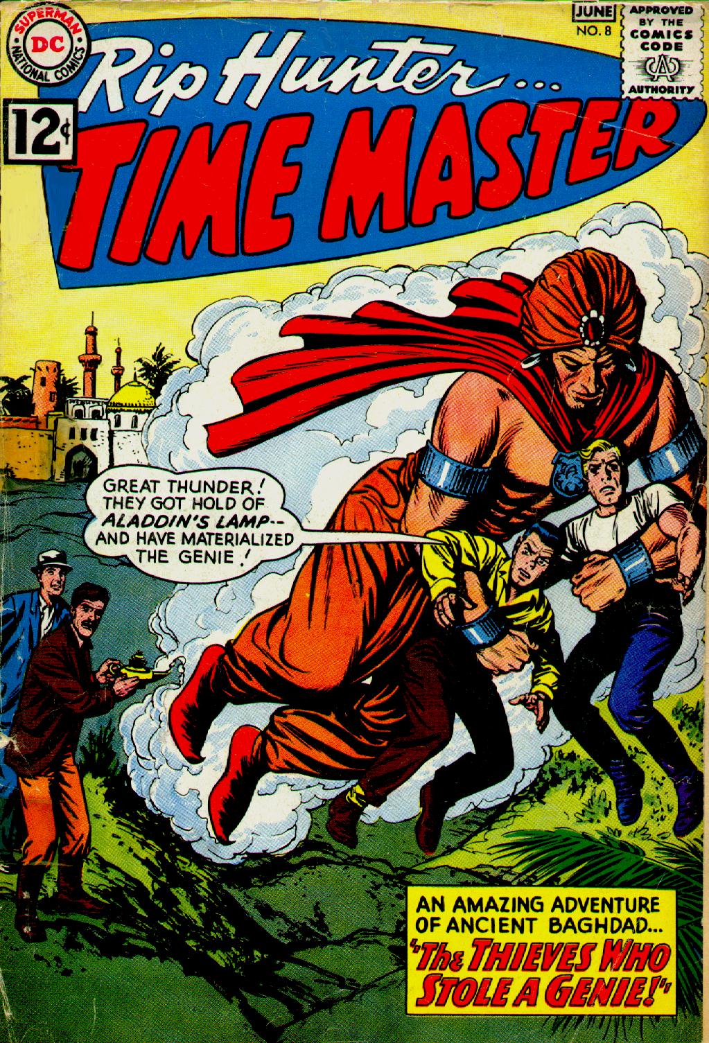 Read online Rip Hunter...Time Master comic -  Issue #8 - 1