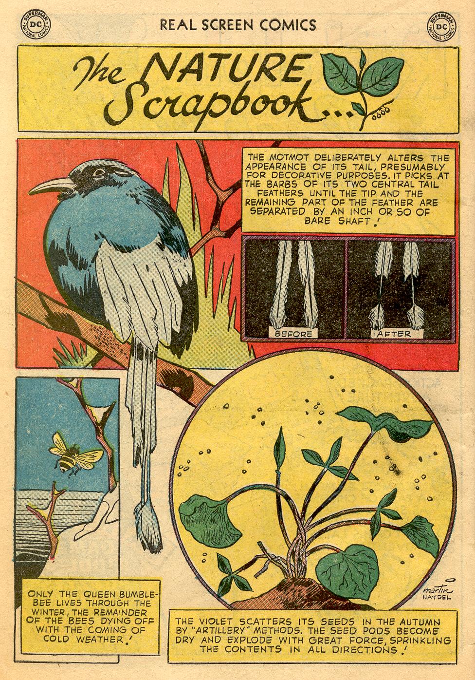 Read online Real Screen Comics comic -  Issue #58 - 34