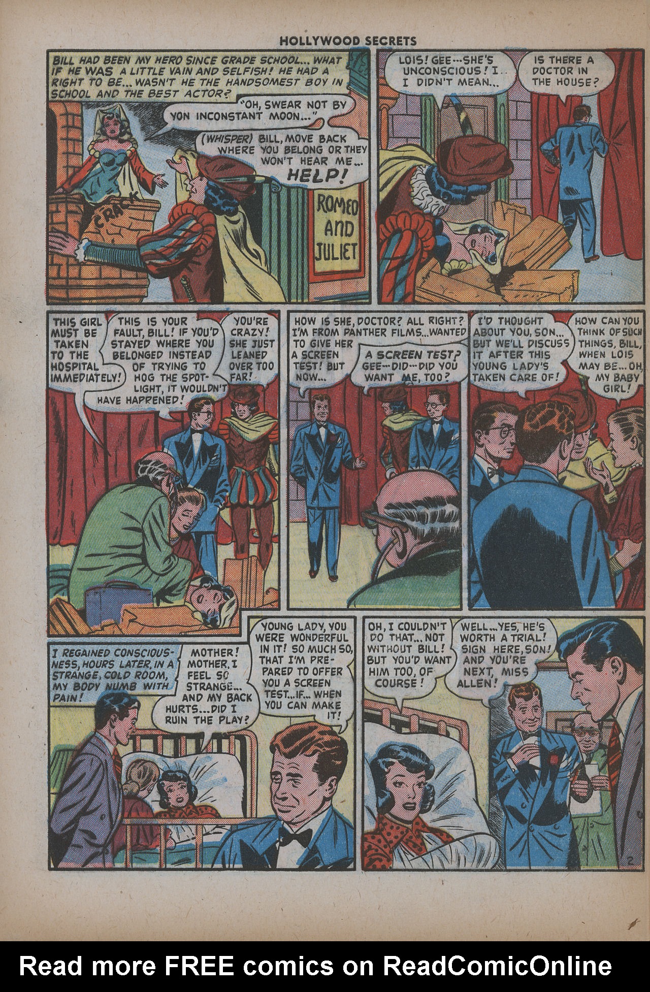 Read online Hollywood Secrets comic -  Issue #2 - 28