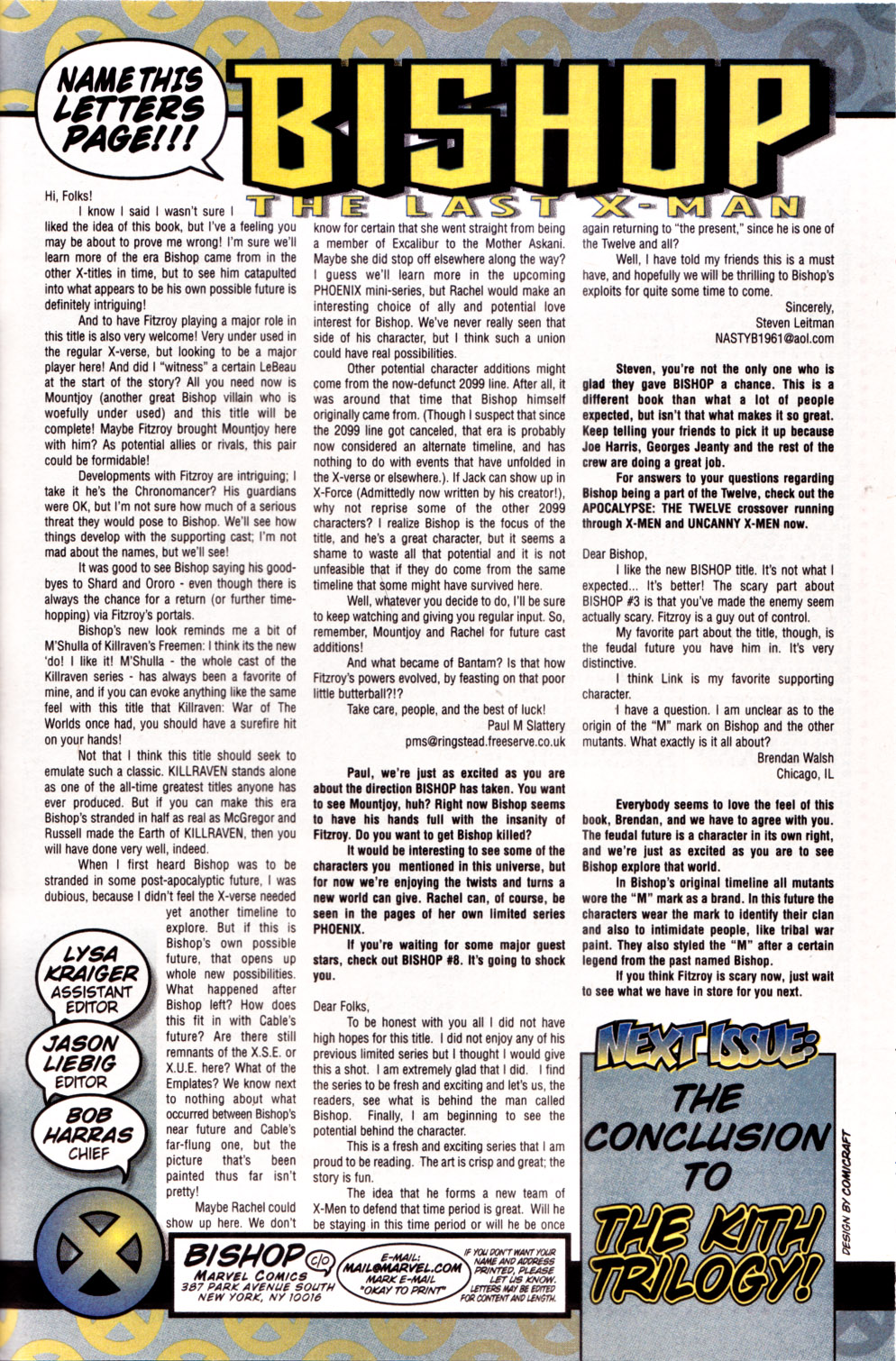 Read online Bishop: The Last X-Man comic -  Issue #5 - 23