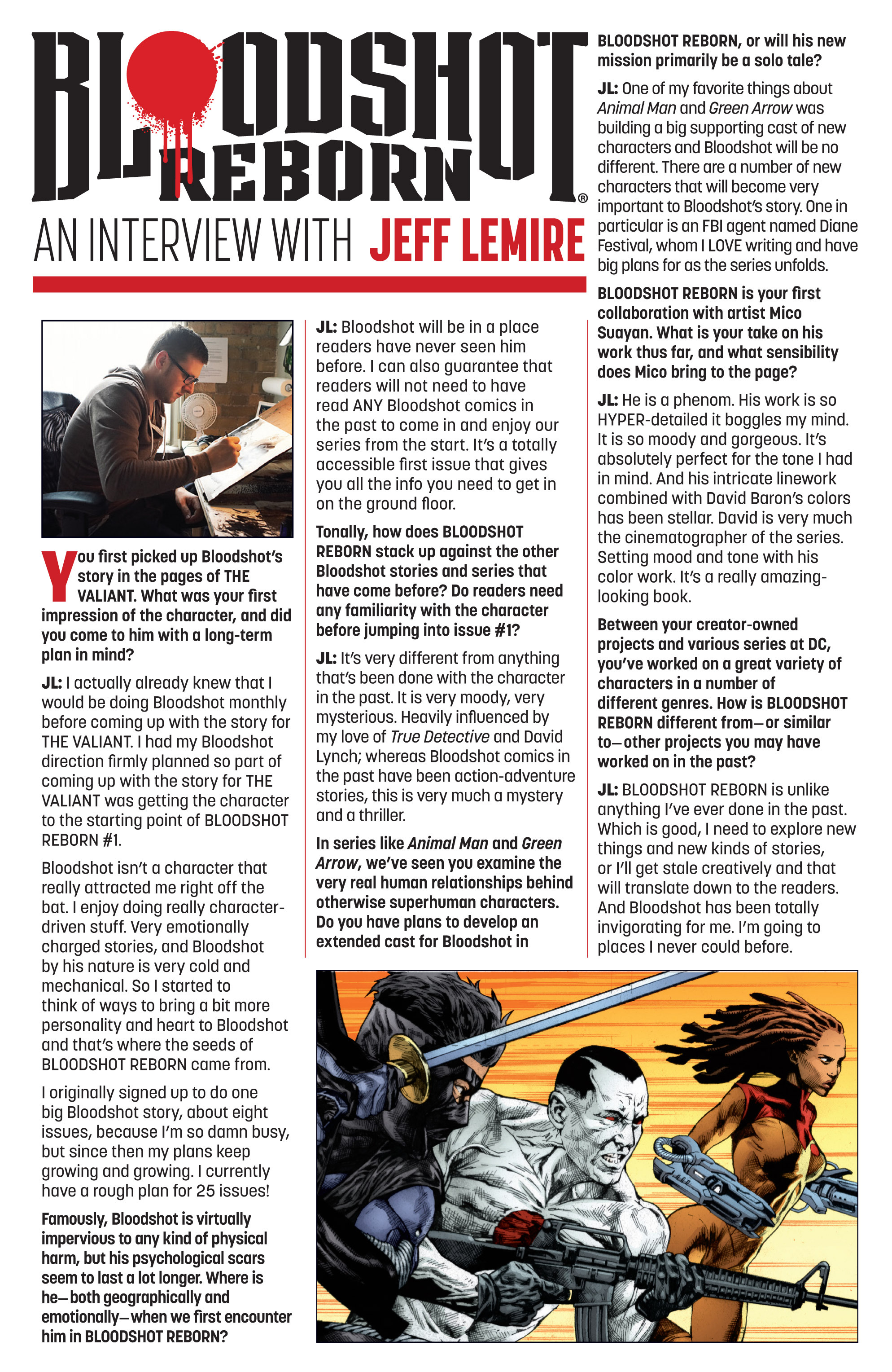 Read online Free Comic Book Day 2015 comic -  Issue # Valiant 25th Anniversary Special - 4