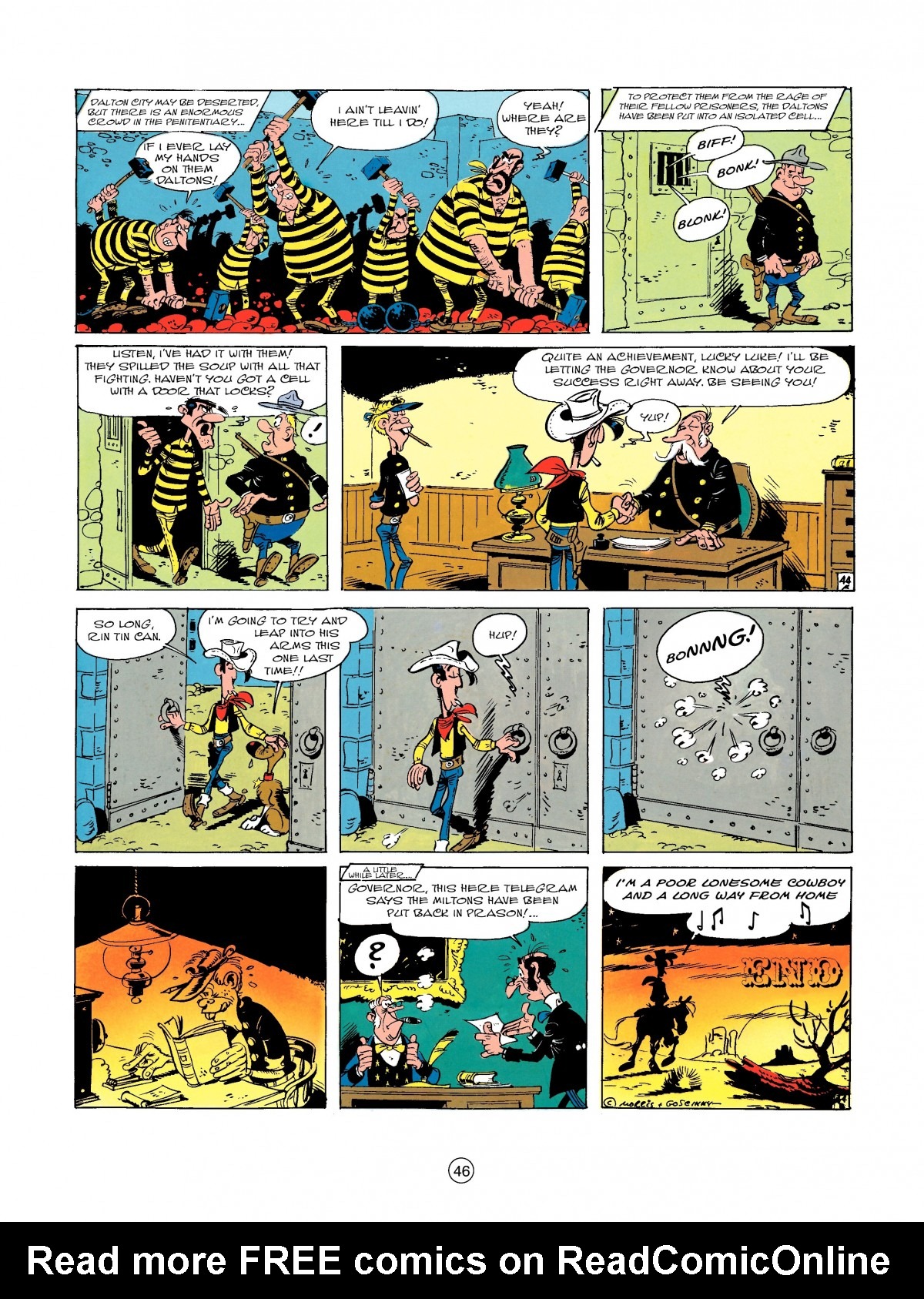Read online A Lucky Luke Adventure comic -  Issue #3 - 48