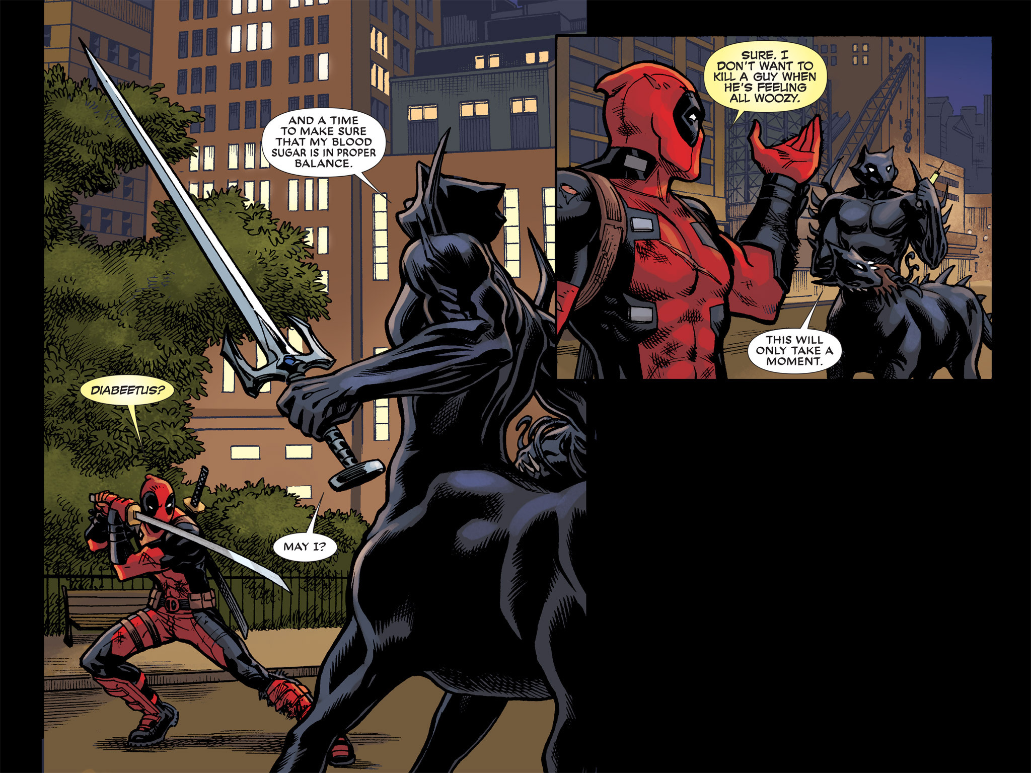 Read online Deadpool: Dracula's Gauntlet comic -  Issue # Part 7 - 73