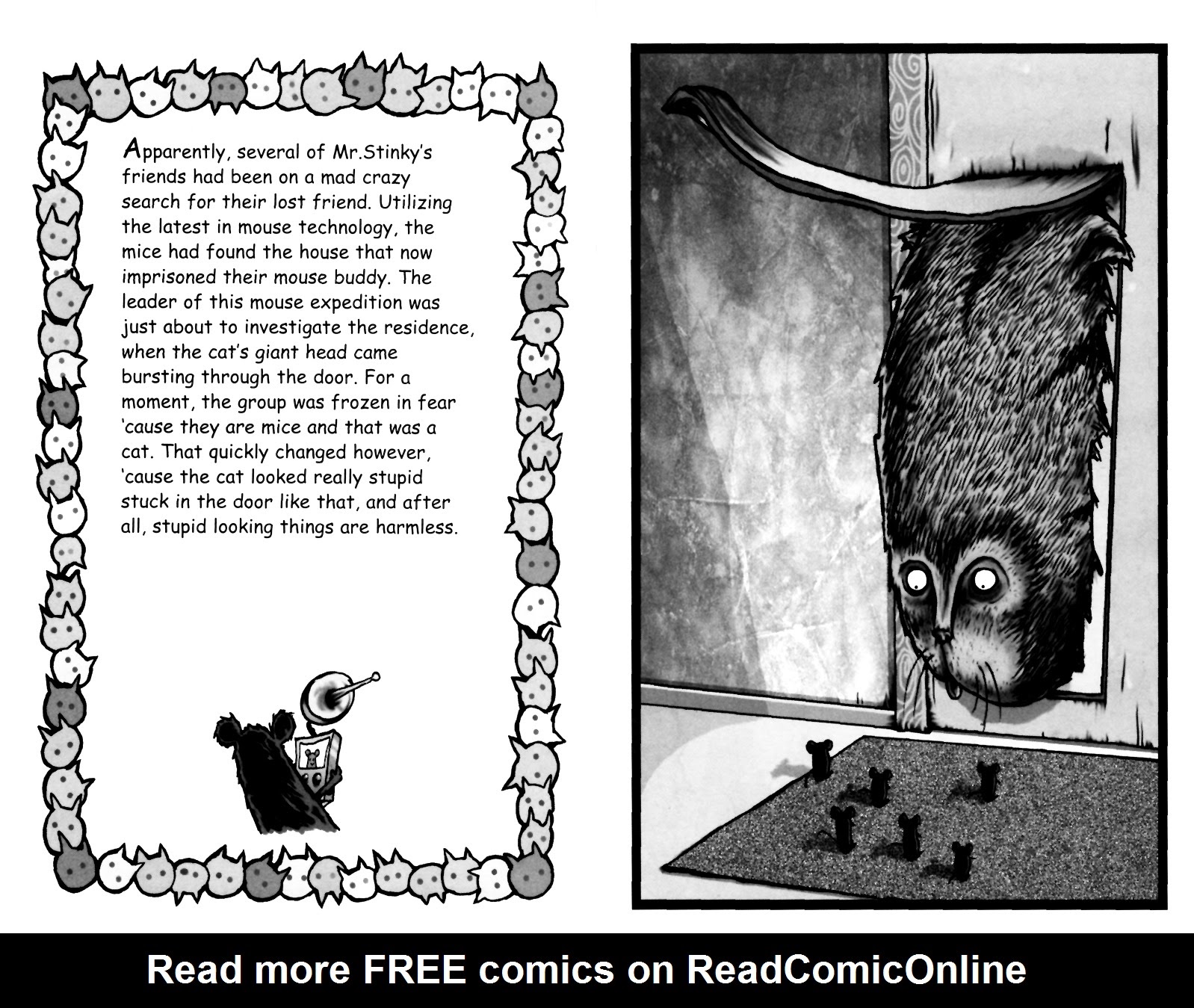 Read online The Cat With a Really Big Head comic -  Issue # Full - 10