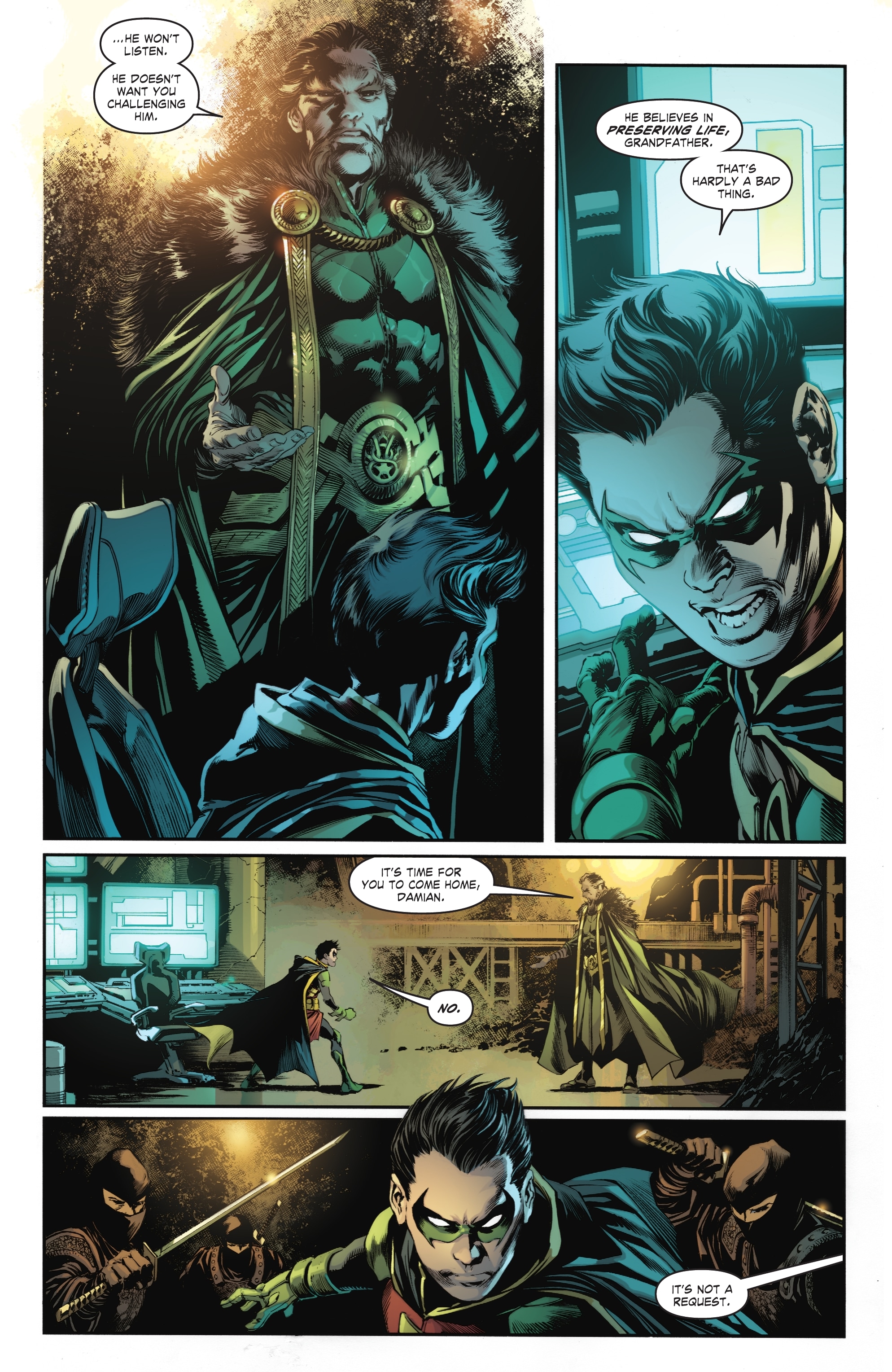 Read online Batman - One Bad Day: Ra's al Ghul comic -  Issue # Full - 33