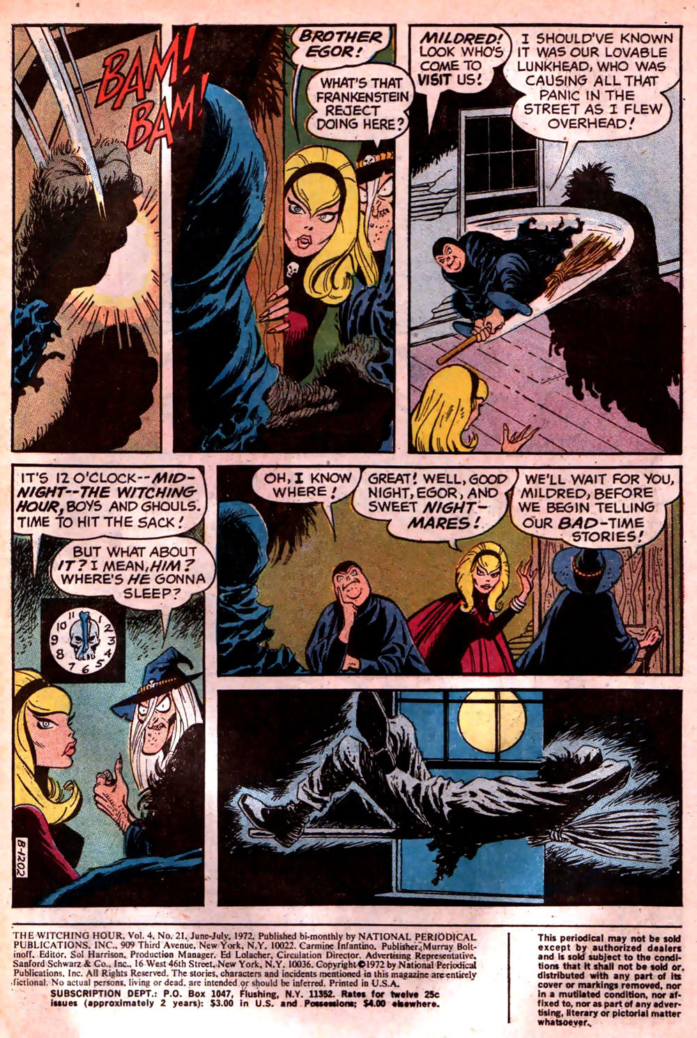 Read online The Witching Hour (1969) comic -  Issue #21 - 2