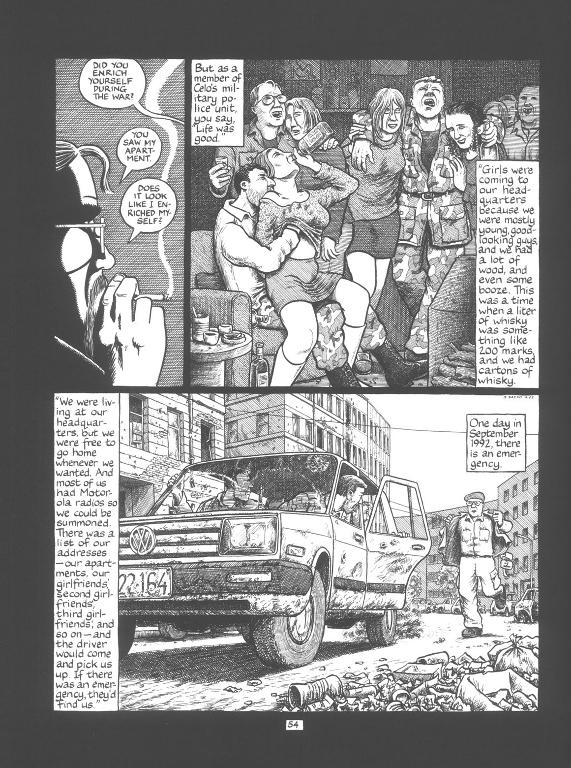 Read online The Fixer: A Story from Sarajevo comic -  Issue # TPB - 58