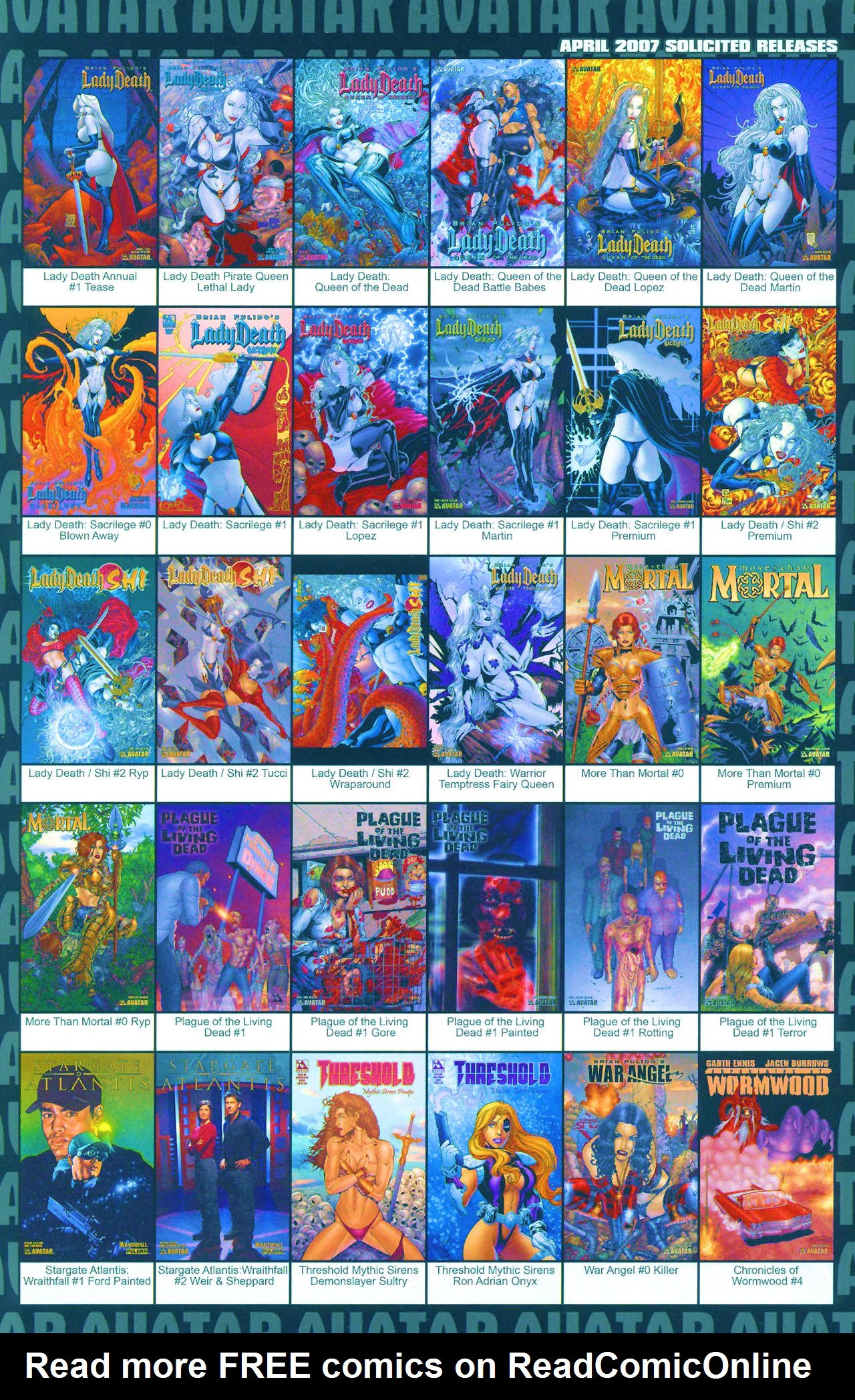 Read online Brian Pulido's Lady Death: Sacrilege comic -  Issue #1 - 29