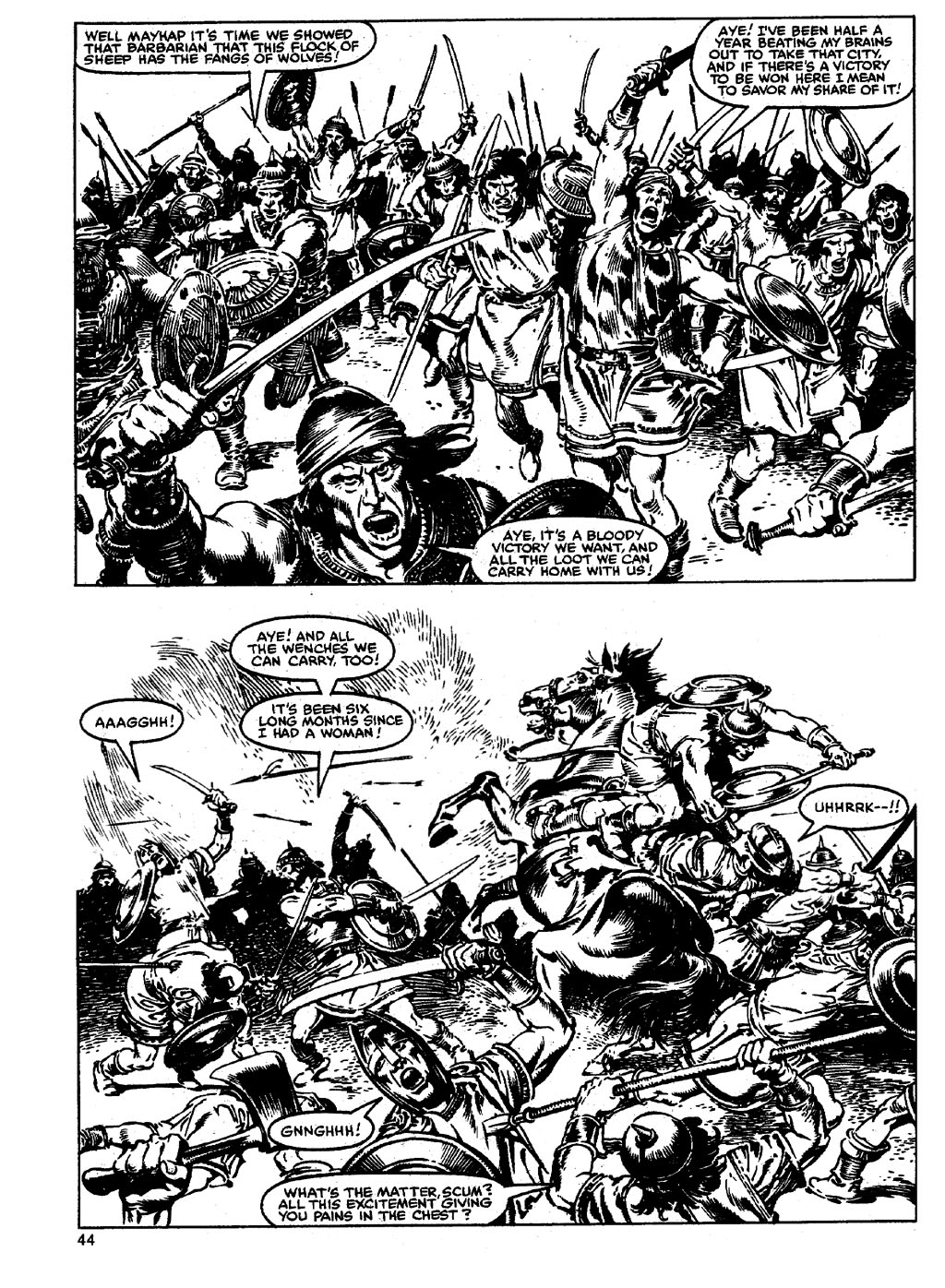 Read online The Savage Sword Of Conan comic -  Issue #90 - 43