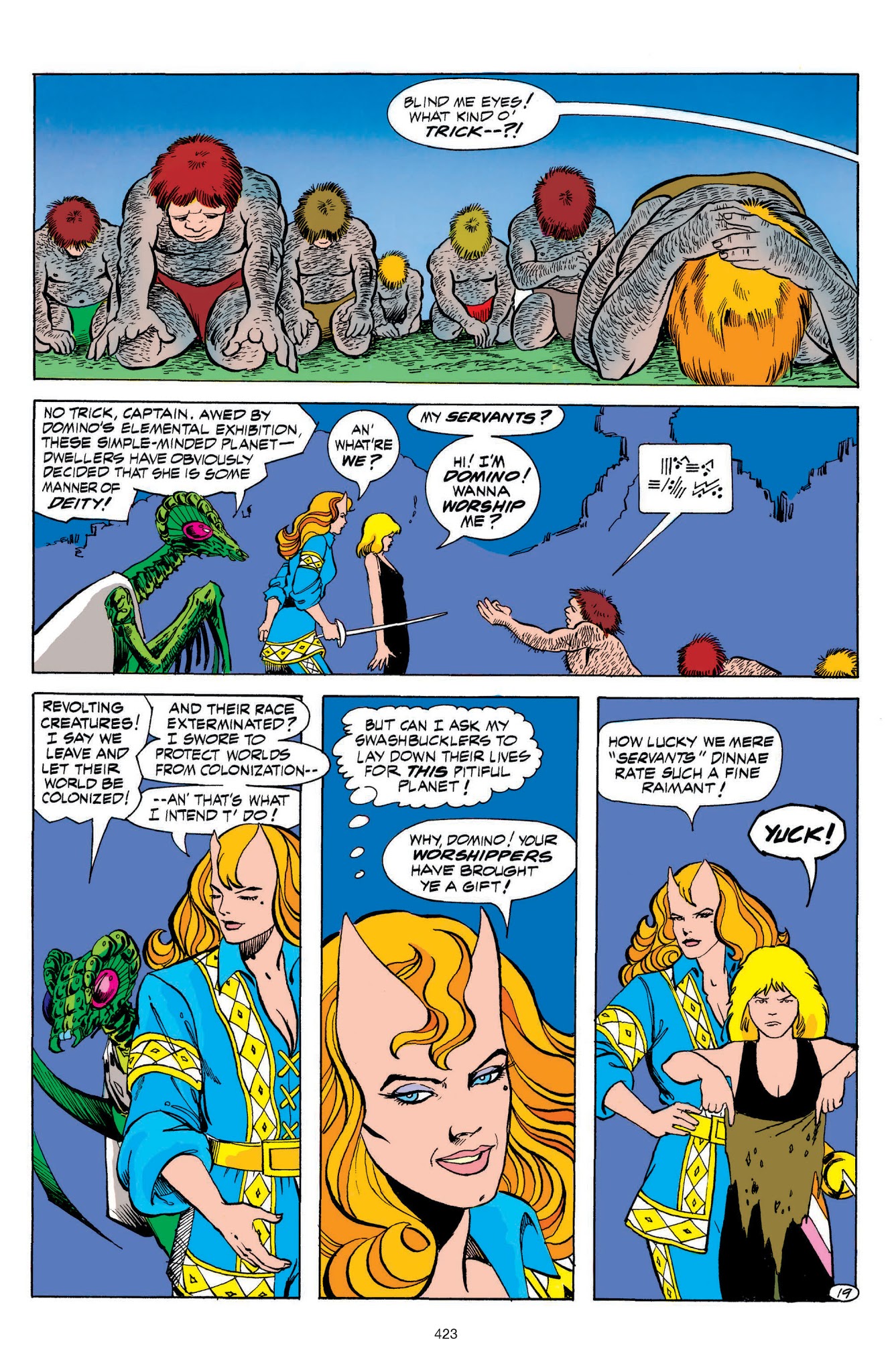 Read online Swords of the Swashbucklers comic -  Issue # TPB - 407