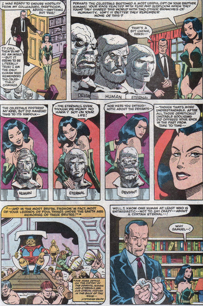 Read online Eternals (1985) comic -  Issue #1 - 7