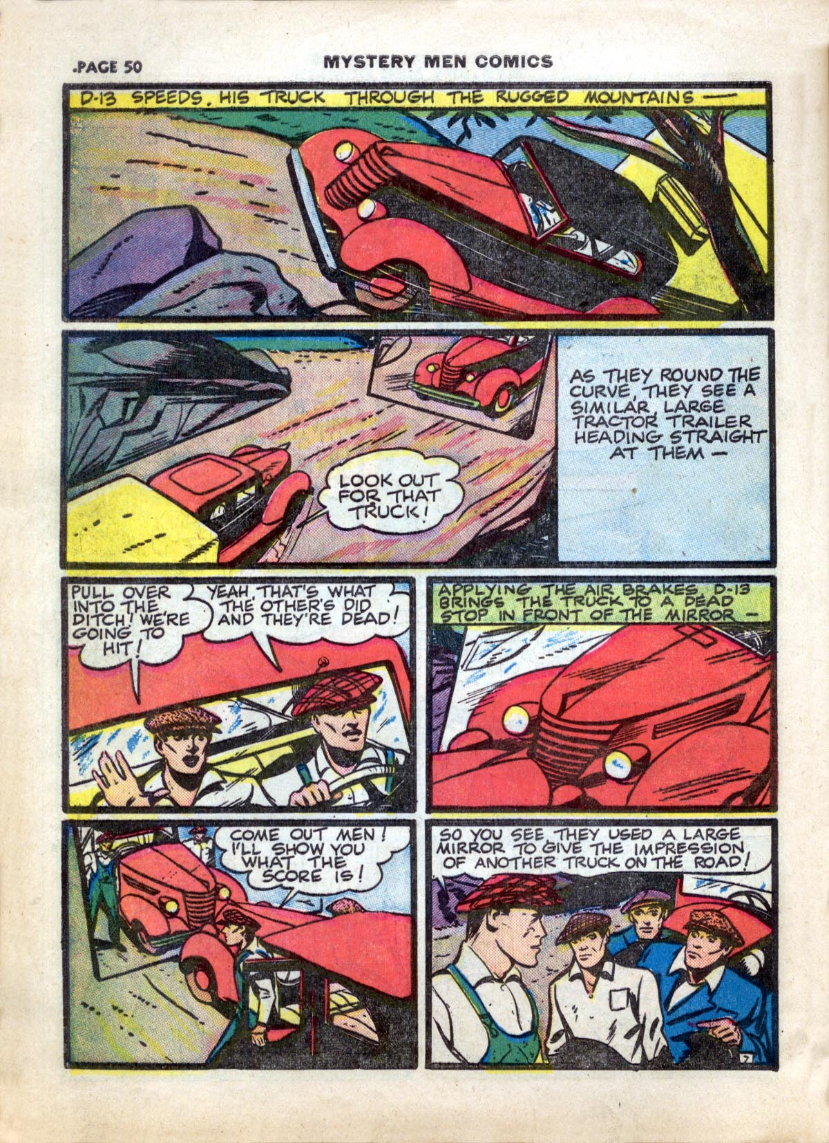 Read online Mystery Men Comics comic -  Issue #13 - 54