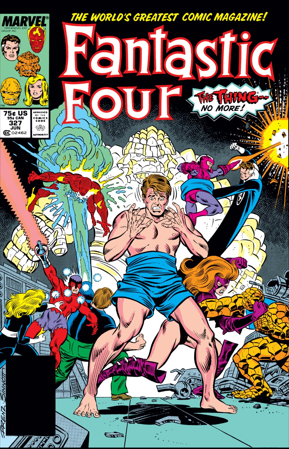 Read online Fantastic Four (1961) comic -  Issue #327 - 1