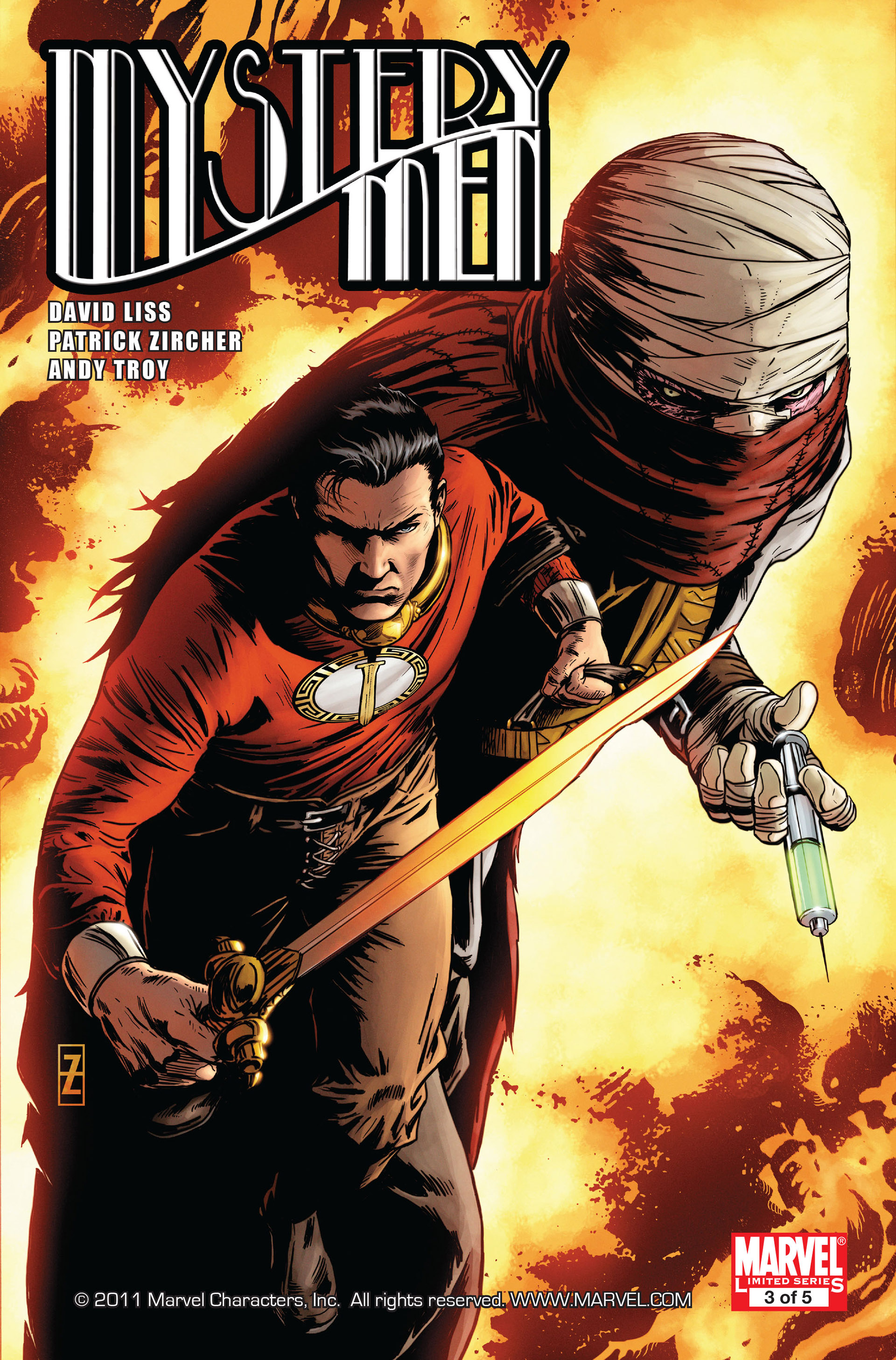 Read online Mystery Men comic -  Issue #3 - 1