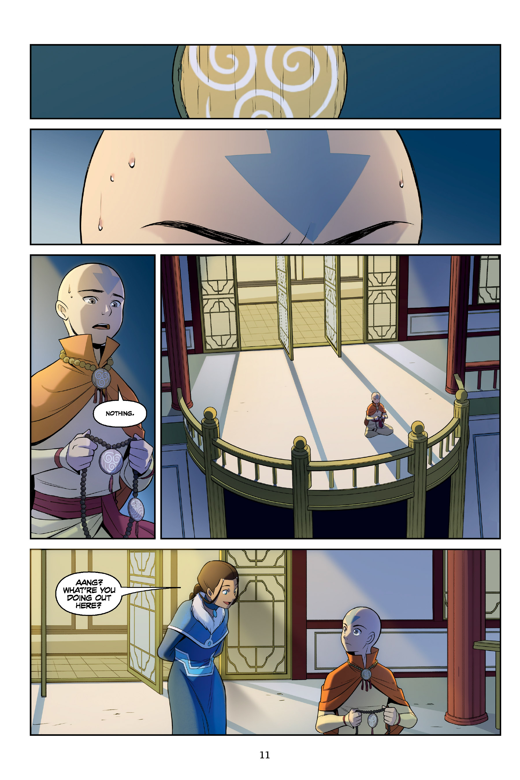 Read online Nickelodeon Avatar: The Last Airbender - The Rift comic -  Issue # _Omnibus (Part 1) - 12