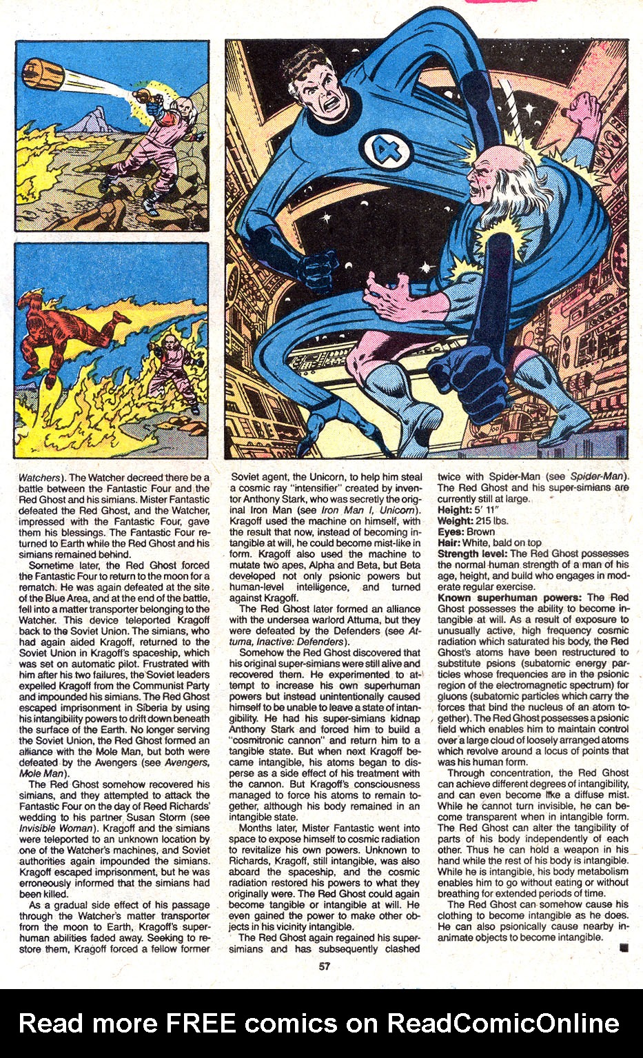 Read online The Official Handbook of the Marvel Universe Deluxe Edition comic -  Issue #10 - 66