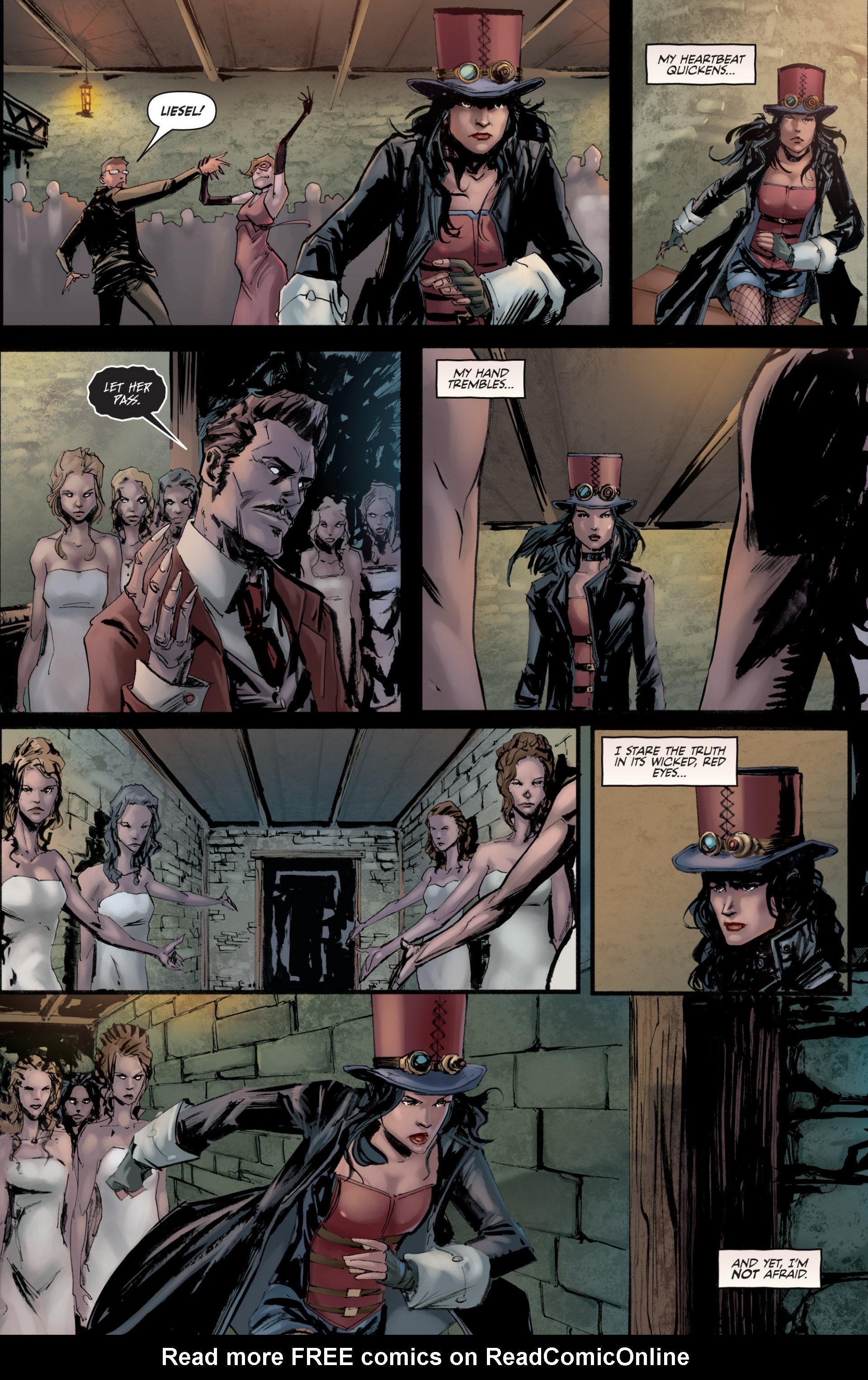 Read online Grimm Fairy Tales presents Helsing comic -  Issue #4 - 7