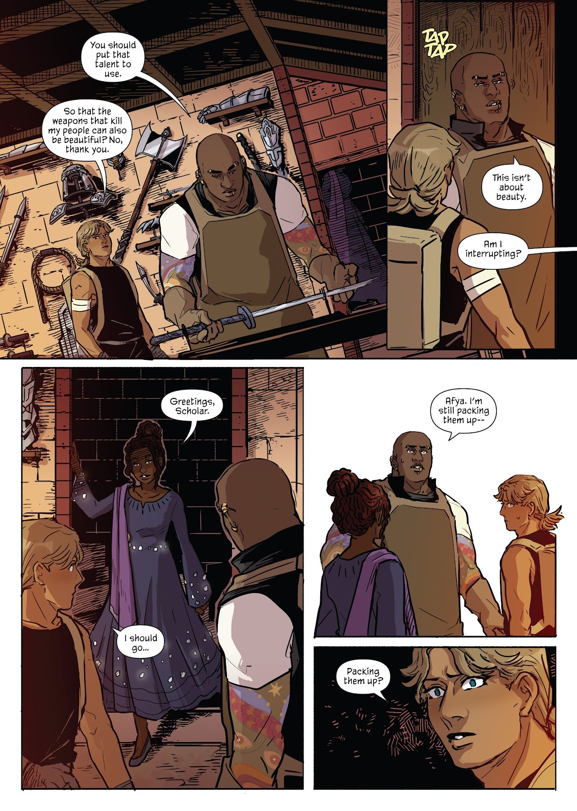 A Spark Within the Forge: An Ember in the Ashes Graphic Novel issue TPB - Page 72