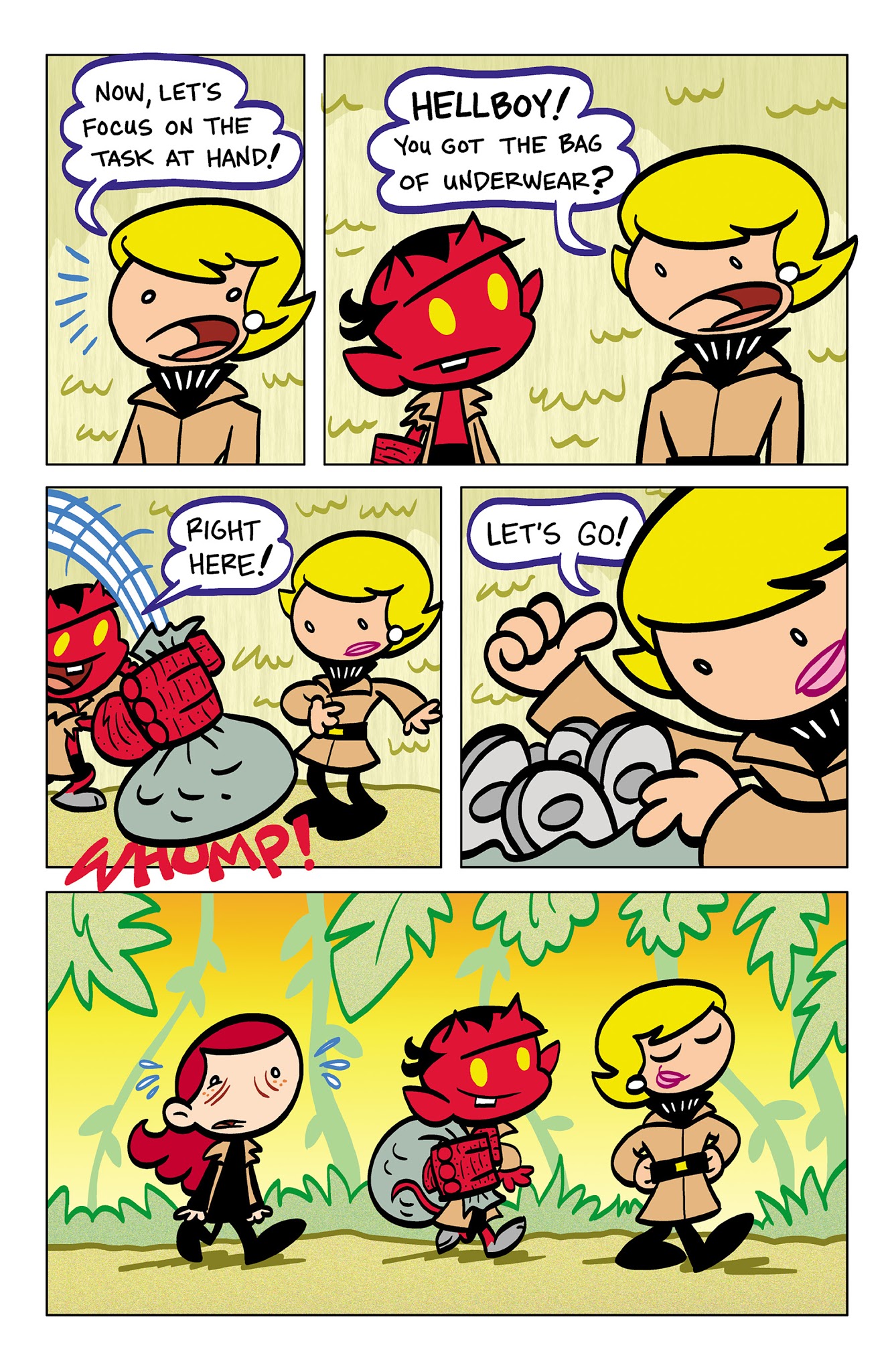 Read online Itty Bitty Hellboy: The Search for the Were-Jaguar! comic -  Issue #1 - 14