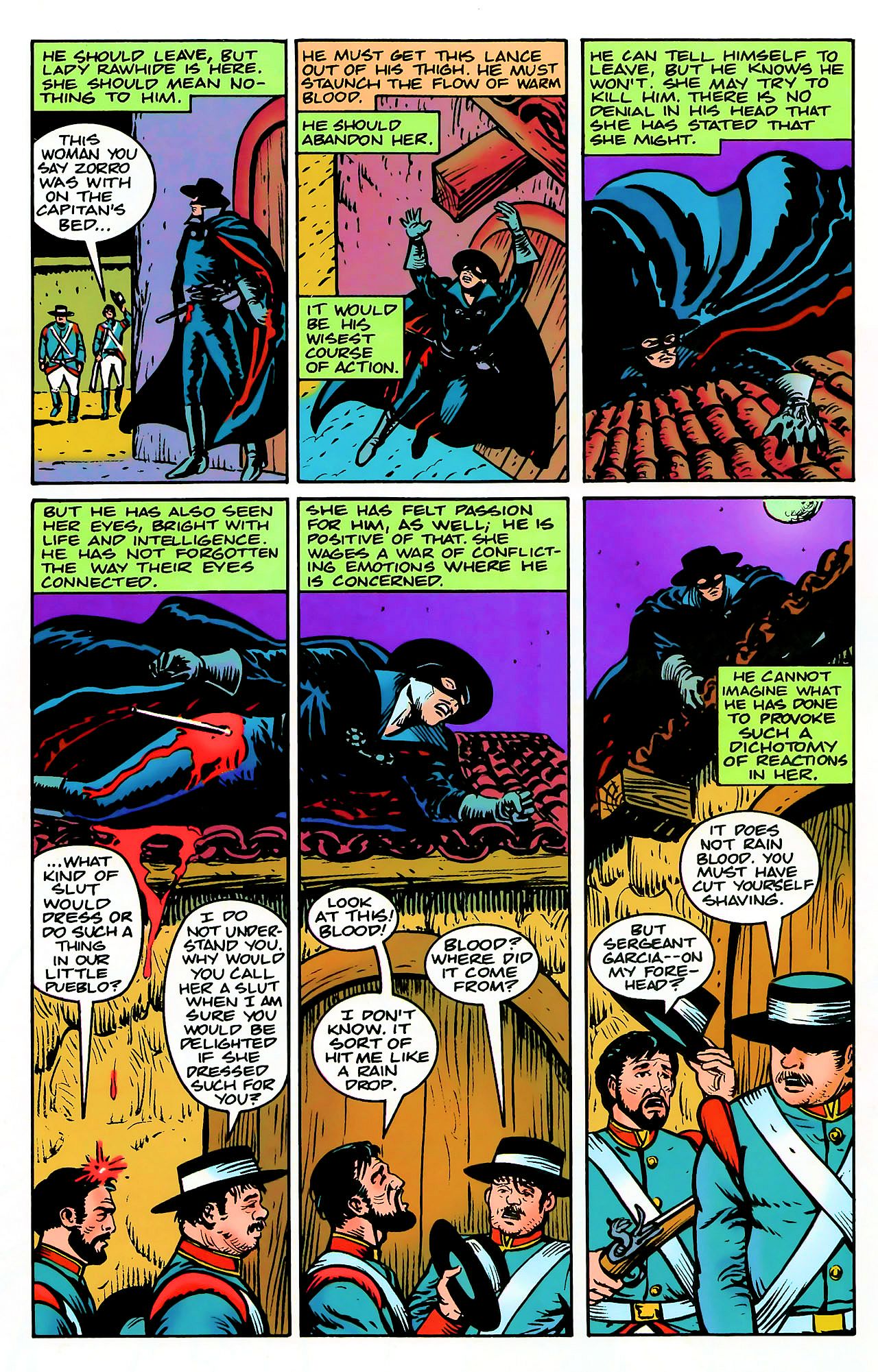 Read online Zorro (1993) comic -  Issue #10 - 14
