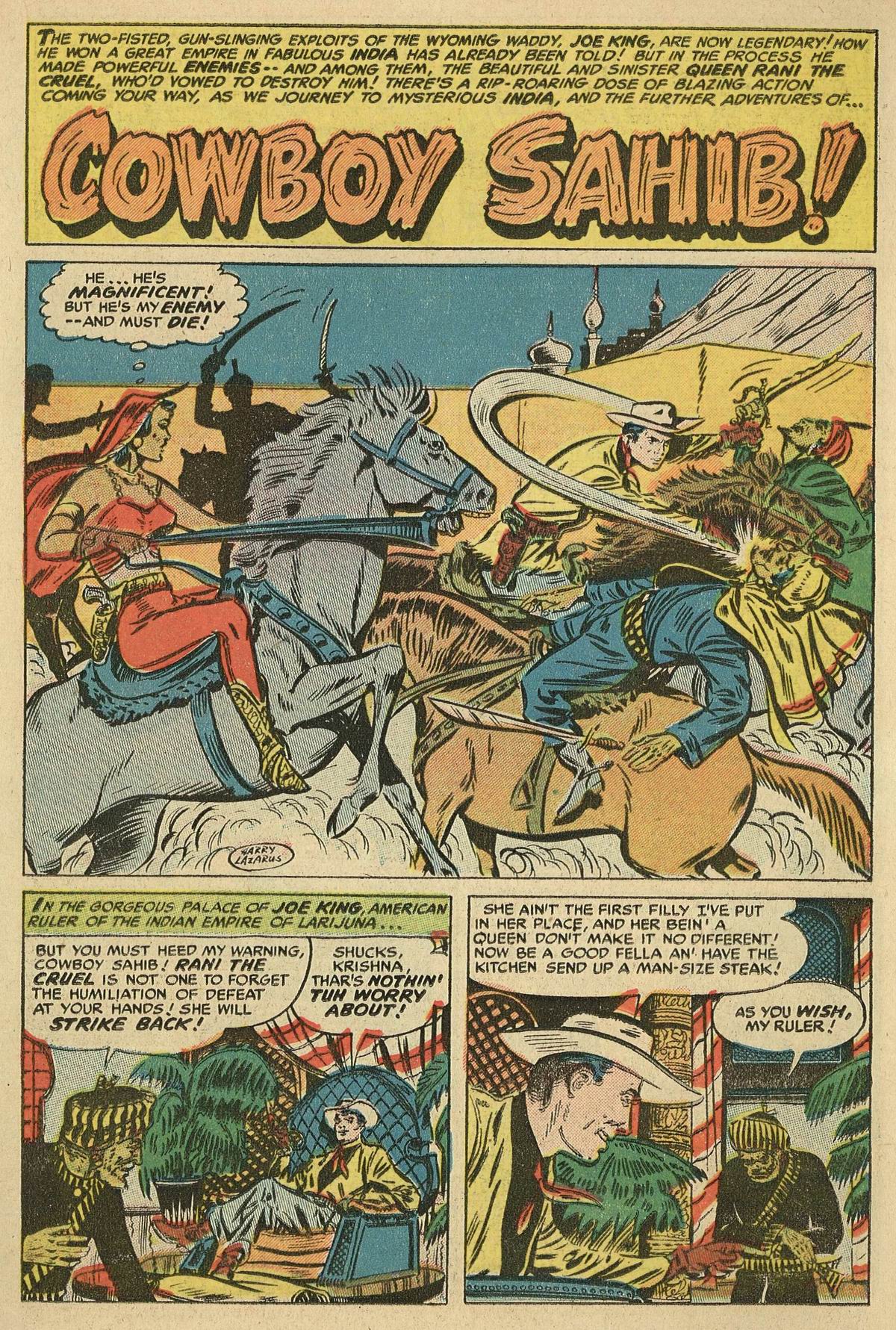 Read online Hooded Horseman comic -  Issue #30 - 17