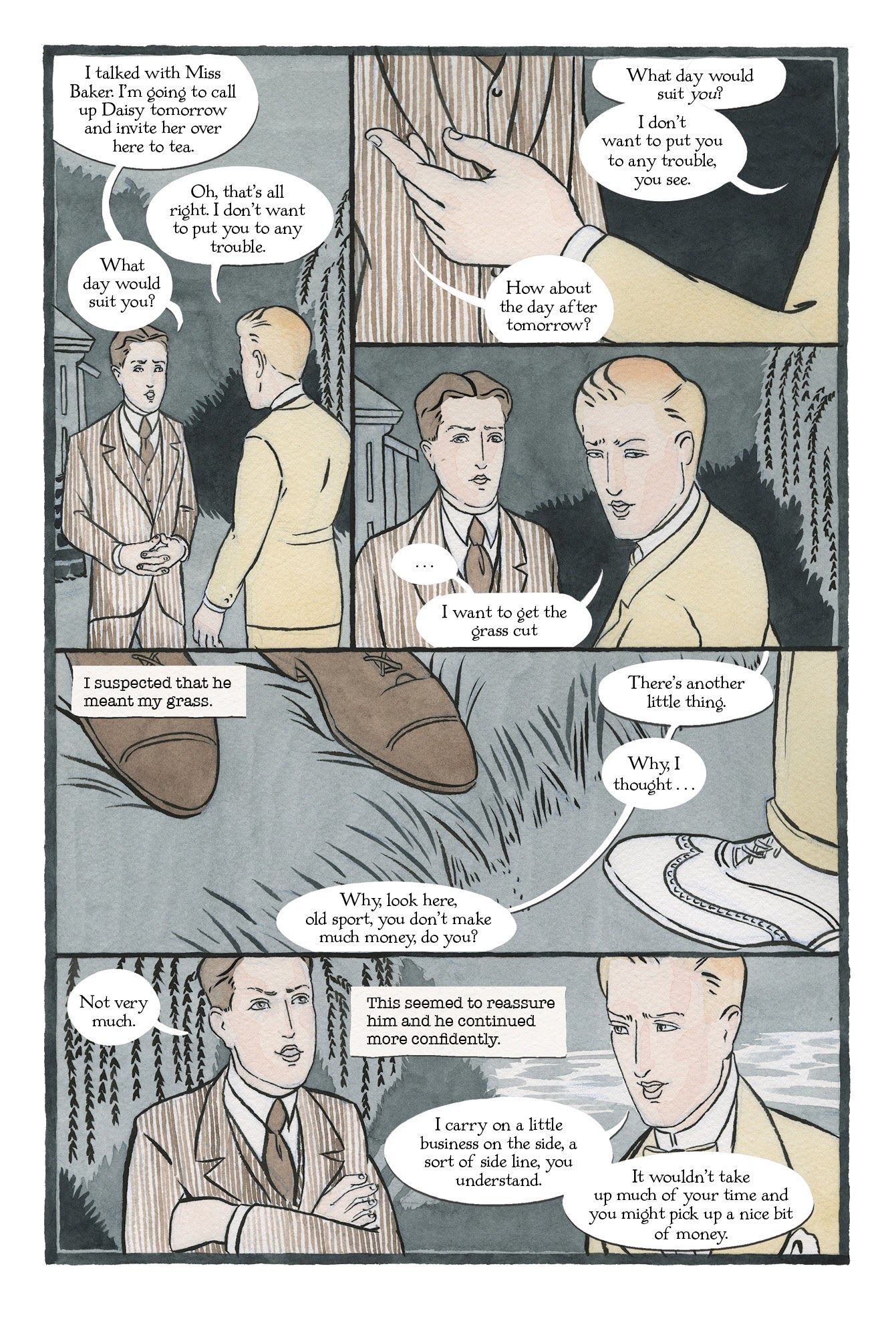 Read online The Great Gatsby: The Graphic Novel comic -  Issue # TPB (Part 2) - 3