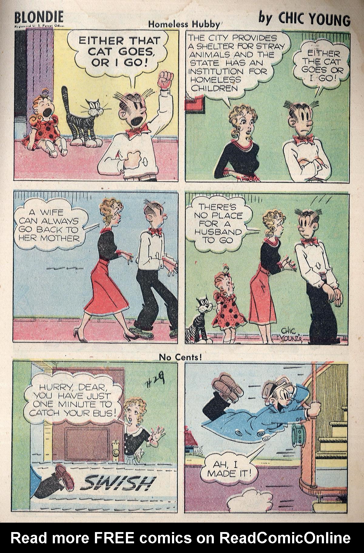 Read online Blondie Comics (1947) comic -  Issue #13 - 30