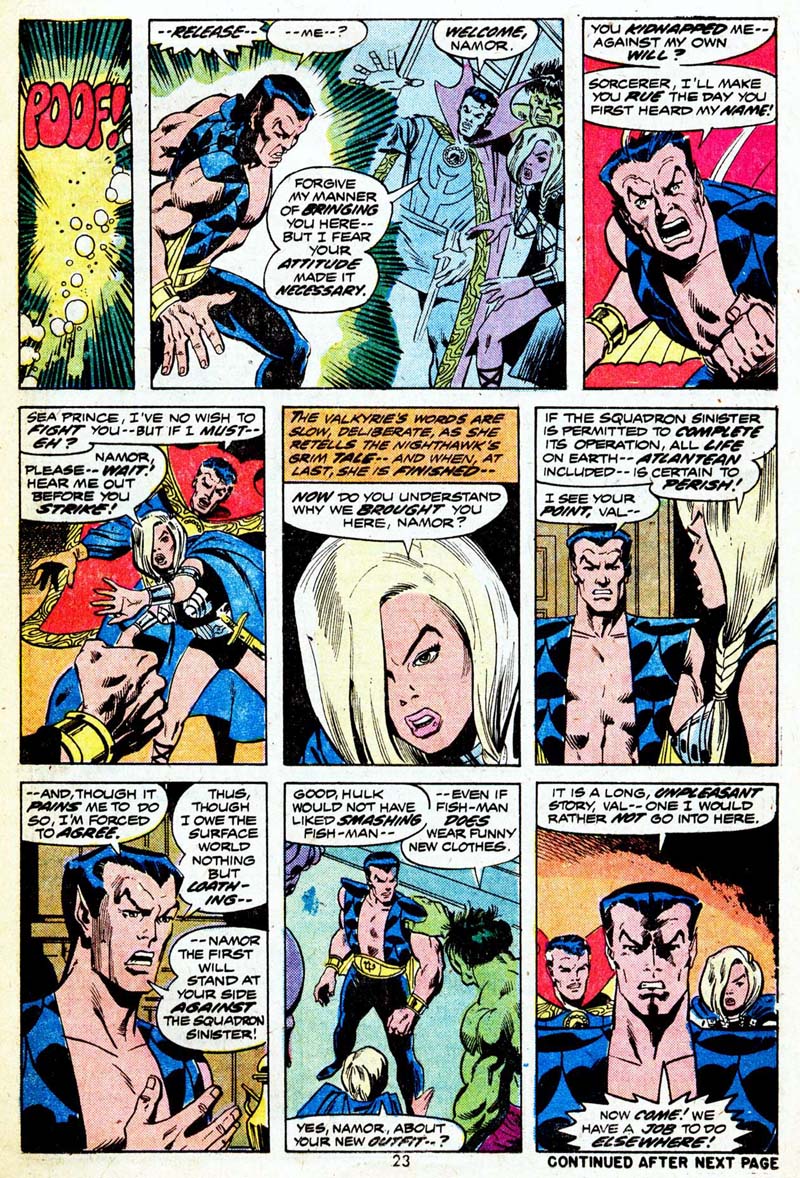 Read online The Defenders (1972) comic -  Issue #13 - 15