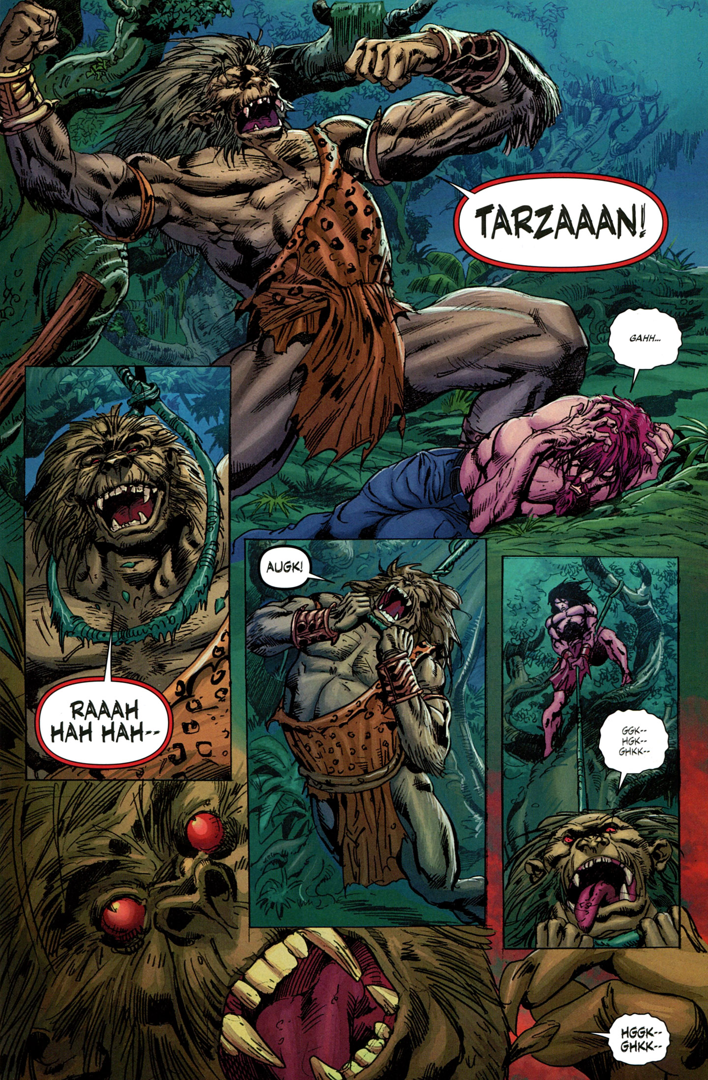Read online Lord Of The Jungle (2012) comic -  Issue #5 - 7