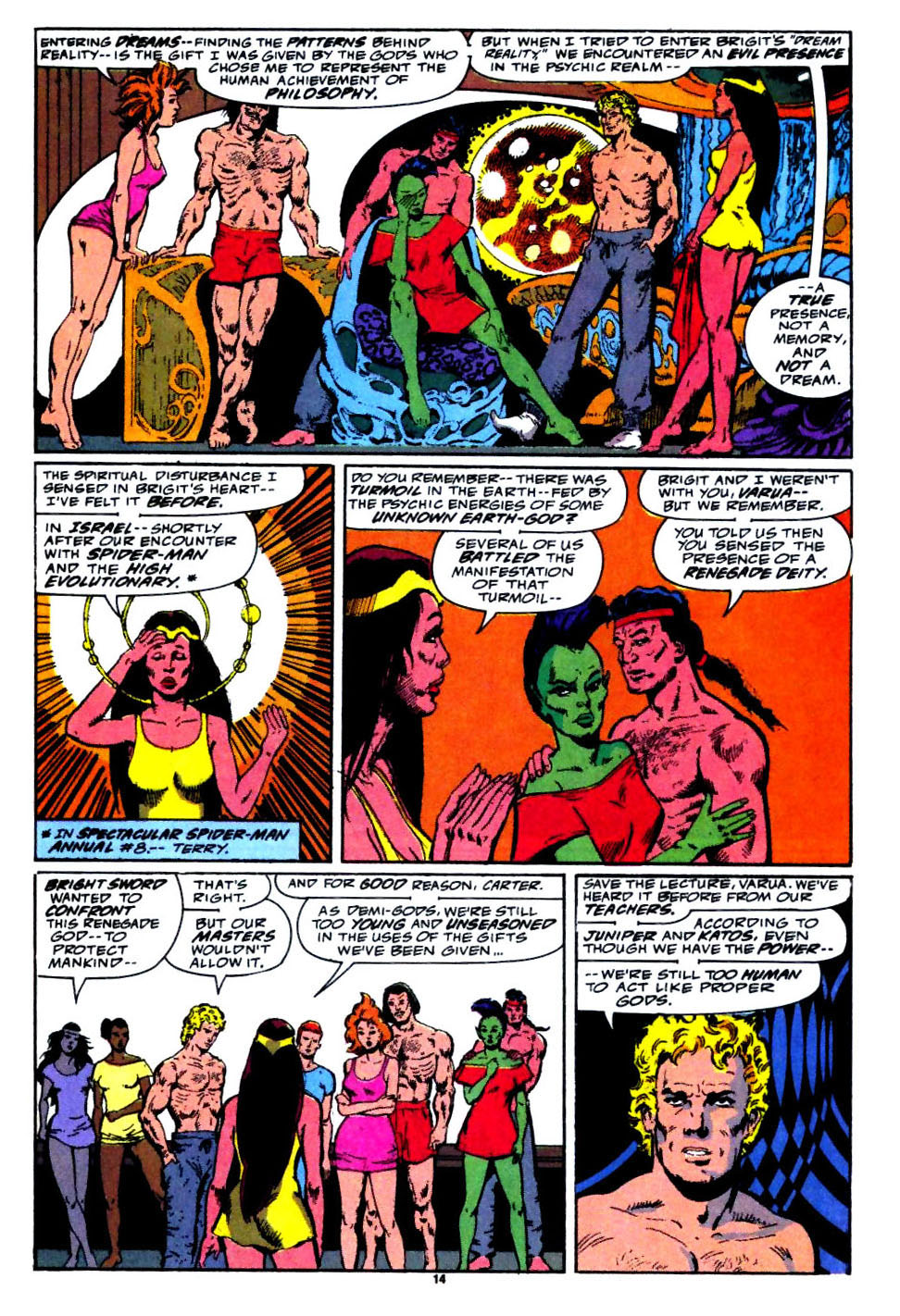 Read online Marvel Comics Presents (1988) comic -  Issue #101 - 16