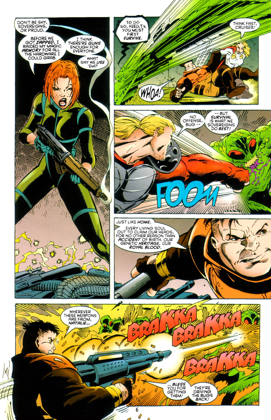 Read online Sovereign Seven comic -  Issue #35 - 6