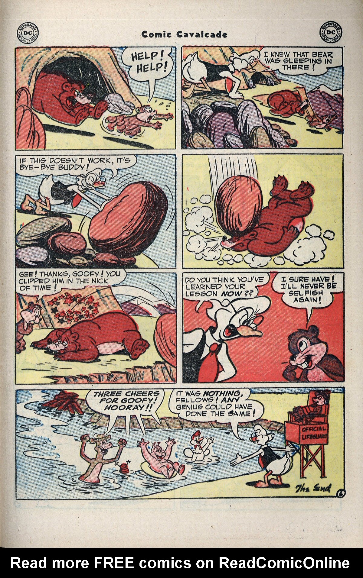 Read online Comic Cavalcade comic -  Issue #59 - 47