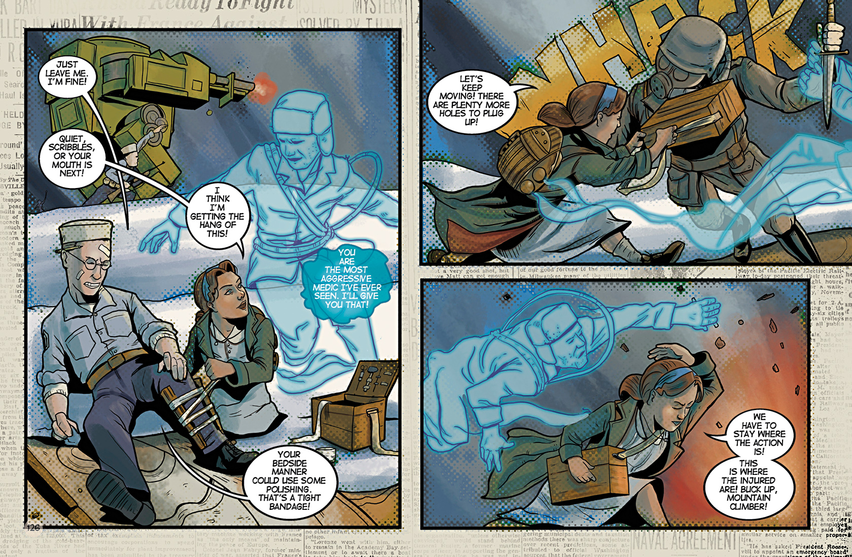 Read online The Adventures of the 19XX comic -  Issue #3 - 123