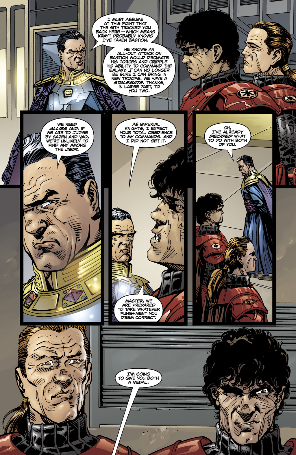 Read online Star Wars: Legacy (2006) comic -  Issue #9 - 11