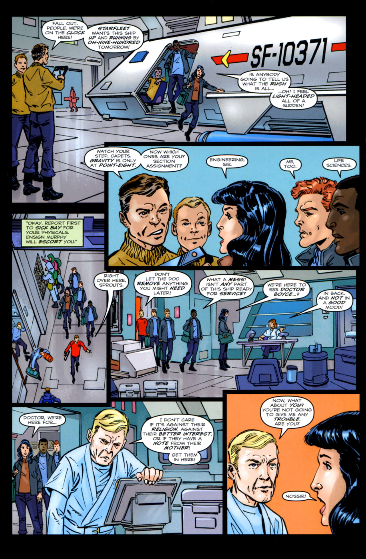 Read online Star Trek: Crew comic -  Issue #1 - 5