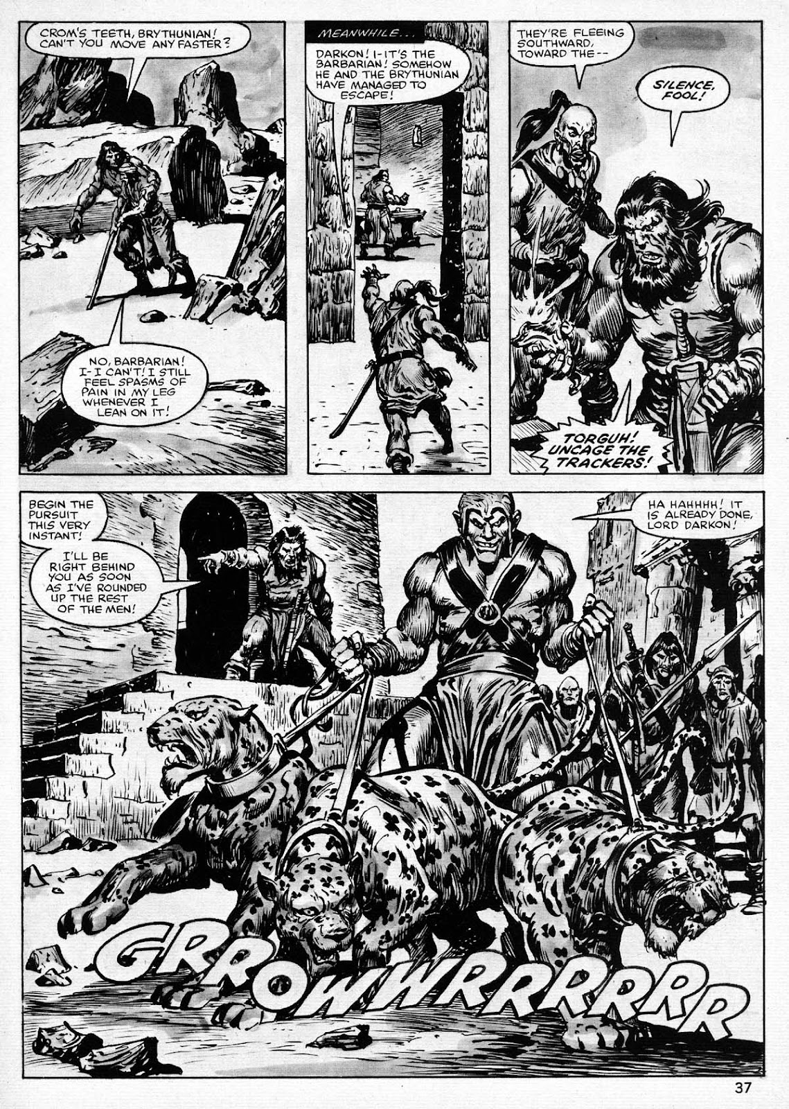 The Savage Sword Of Conan issue 77 - Page 37