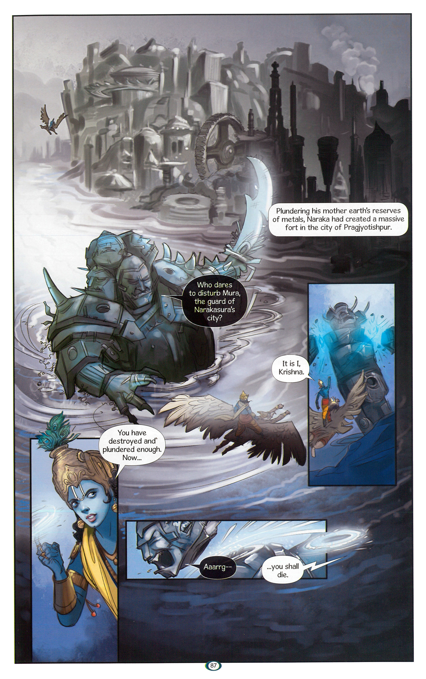 Read online Krishna: Defender of Dharma comic -  Issue # TPB (Part 1) - 89