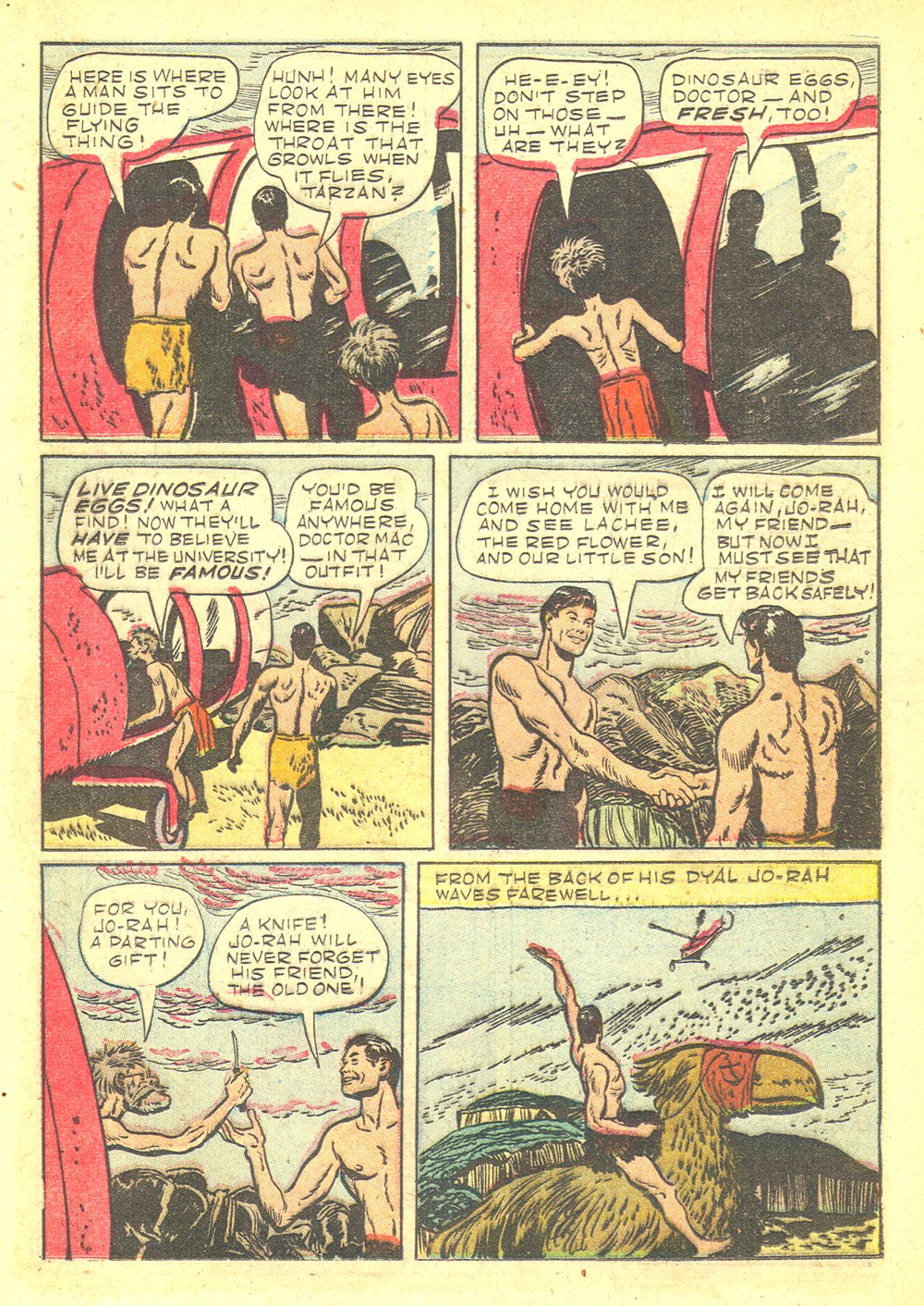 Read online Tarzan (1948) comic -  Issue #24 - 23