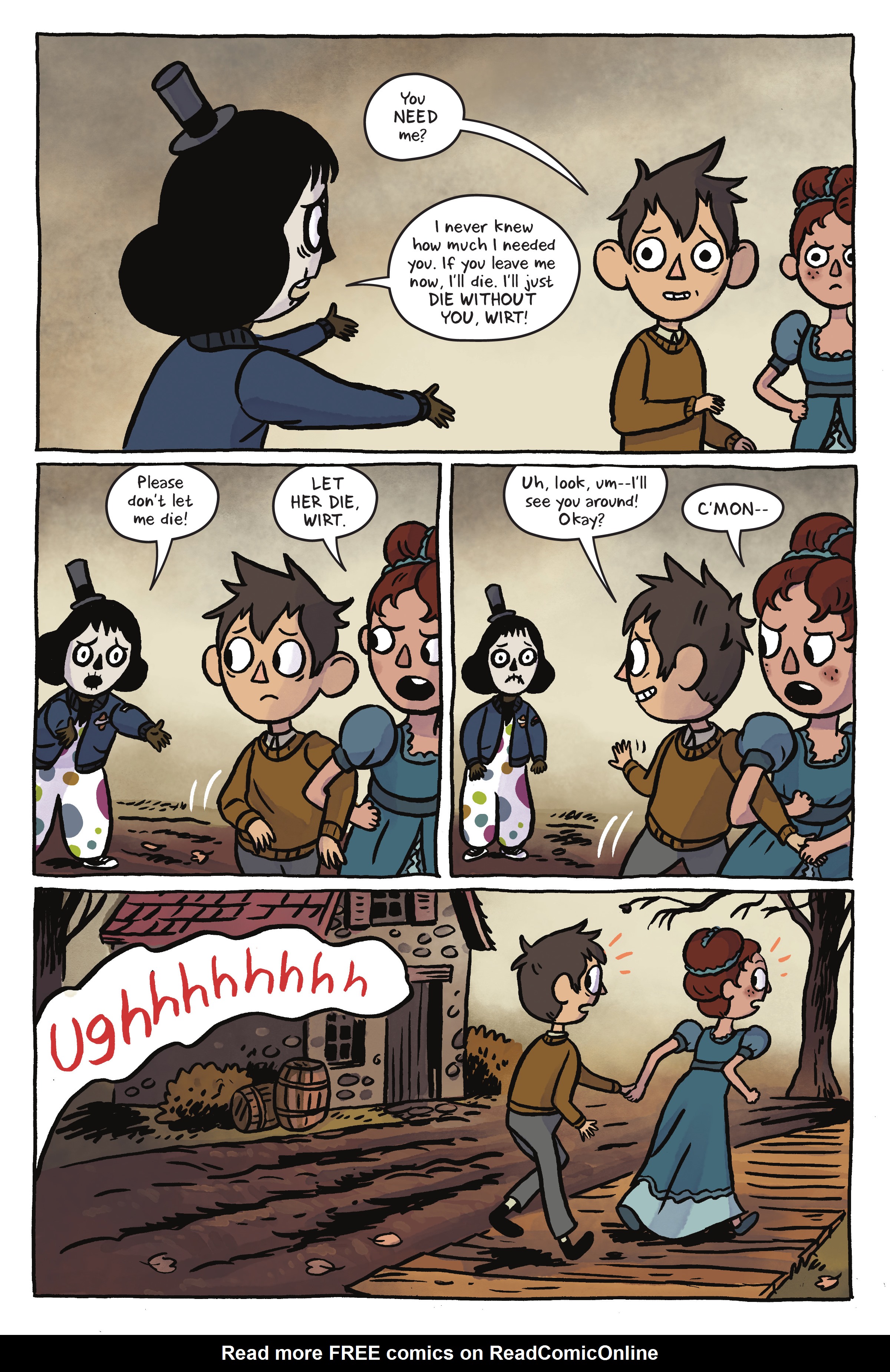 Read online Over the Garden Wall: Distillatoria comic -  Issue # TPB - 109