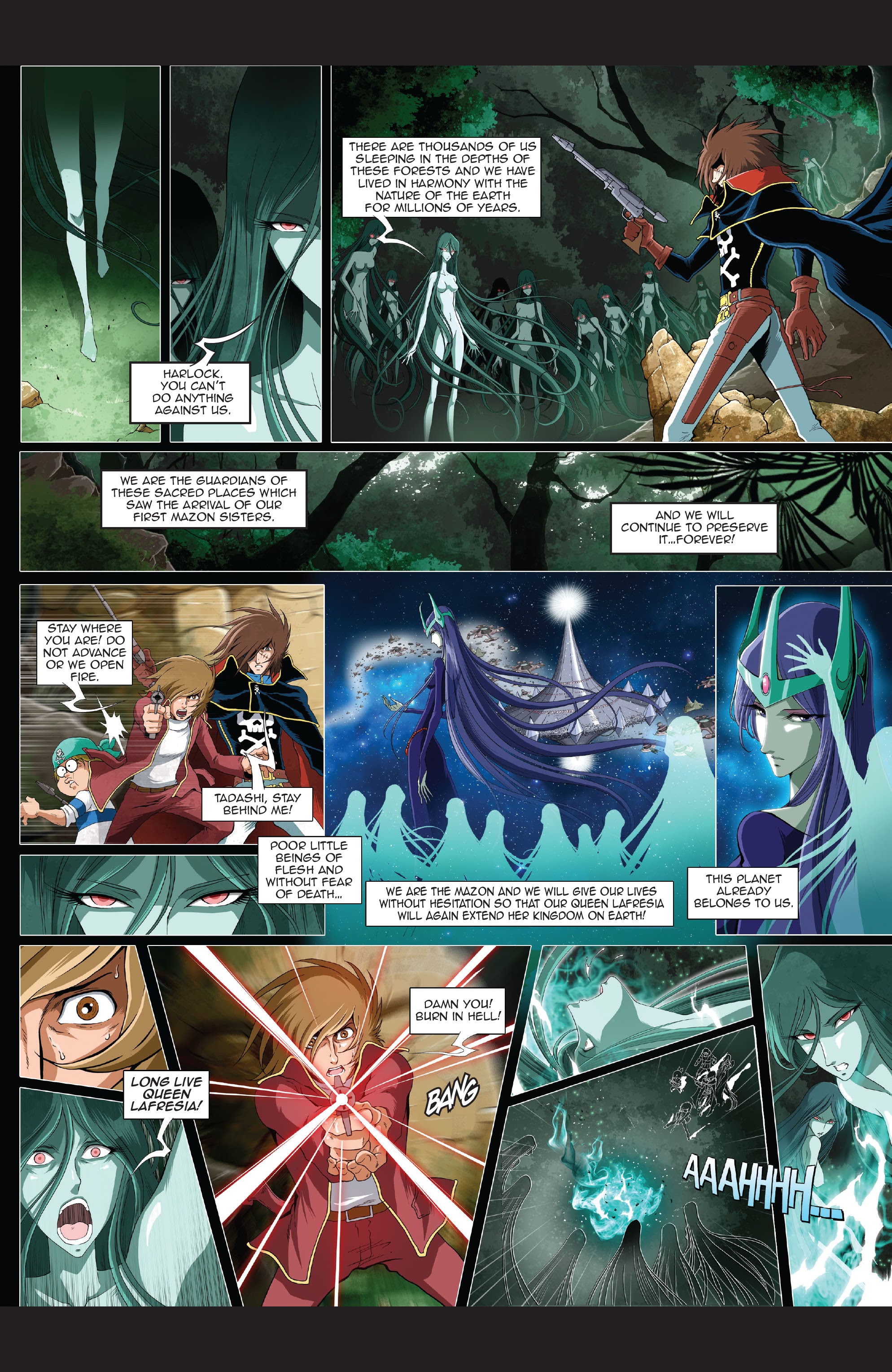 Read online Space Pirate Captain Harlock comic -  Issue #2 - 20
