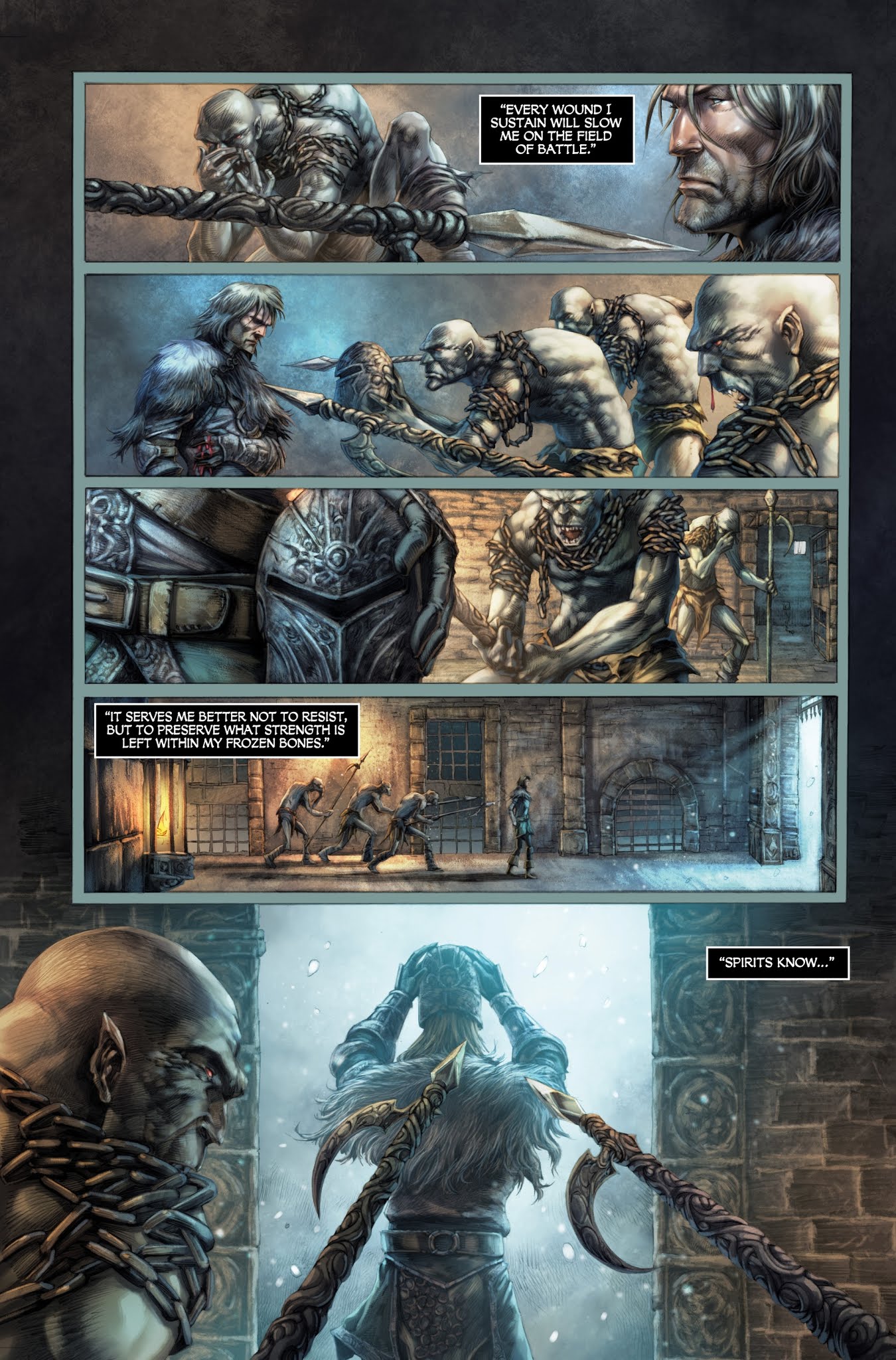 Read online Dark Souls: Winter's Spite comic -  Issue #1 - 11