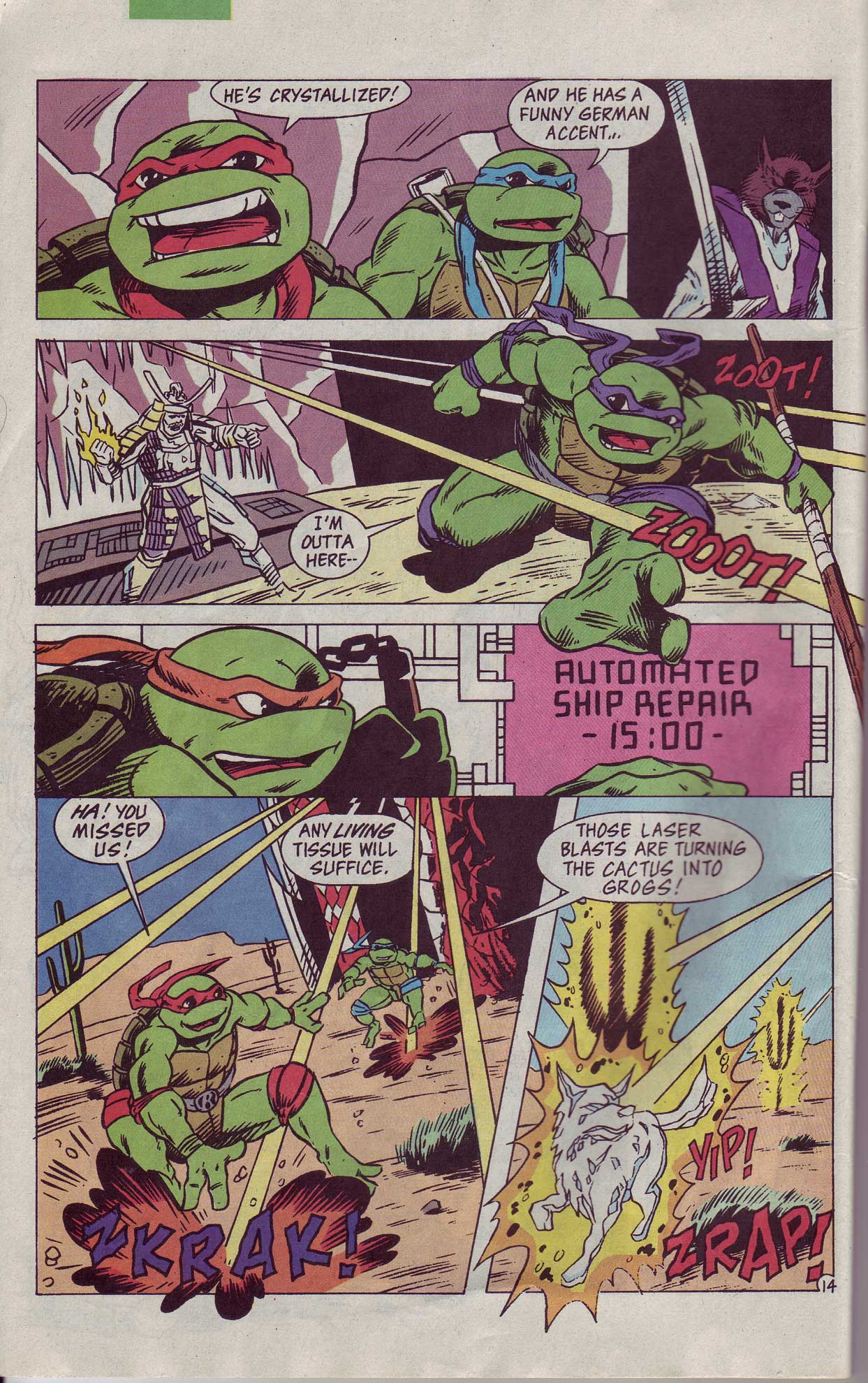 Read online Teenage Mutant Ninja Turtles Adventures (1989) comic -  Issue # _Special 10 - 23