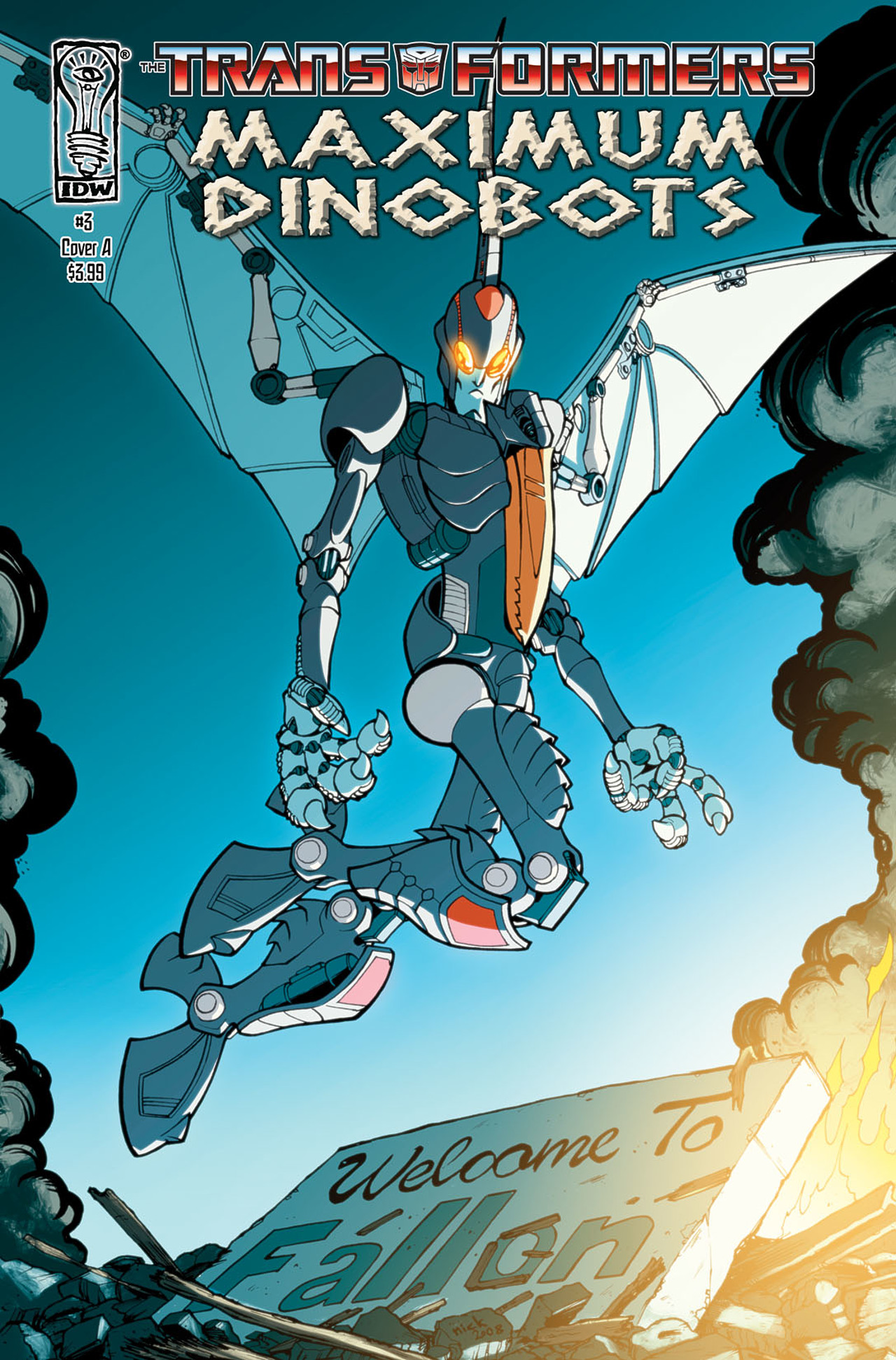 Read online The Transformers: Maximum Dinobots comic -  Issue #3 - 1