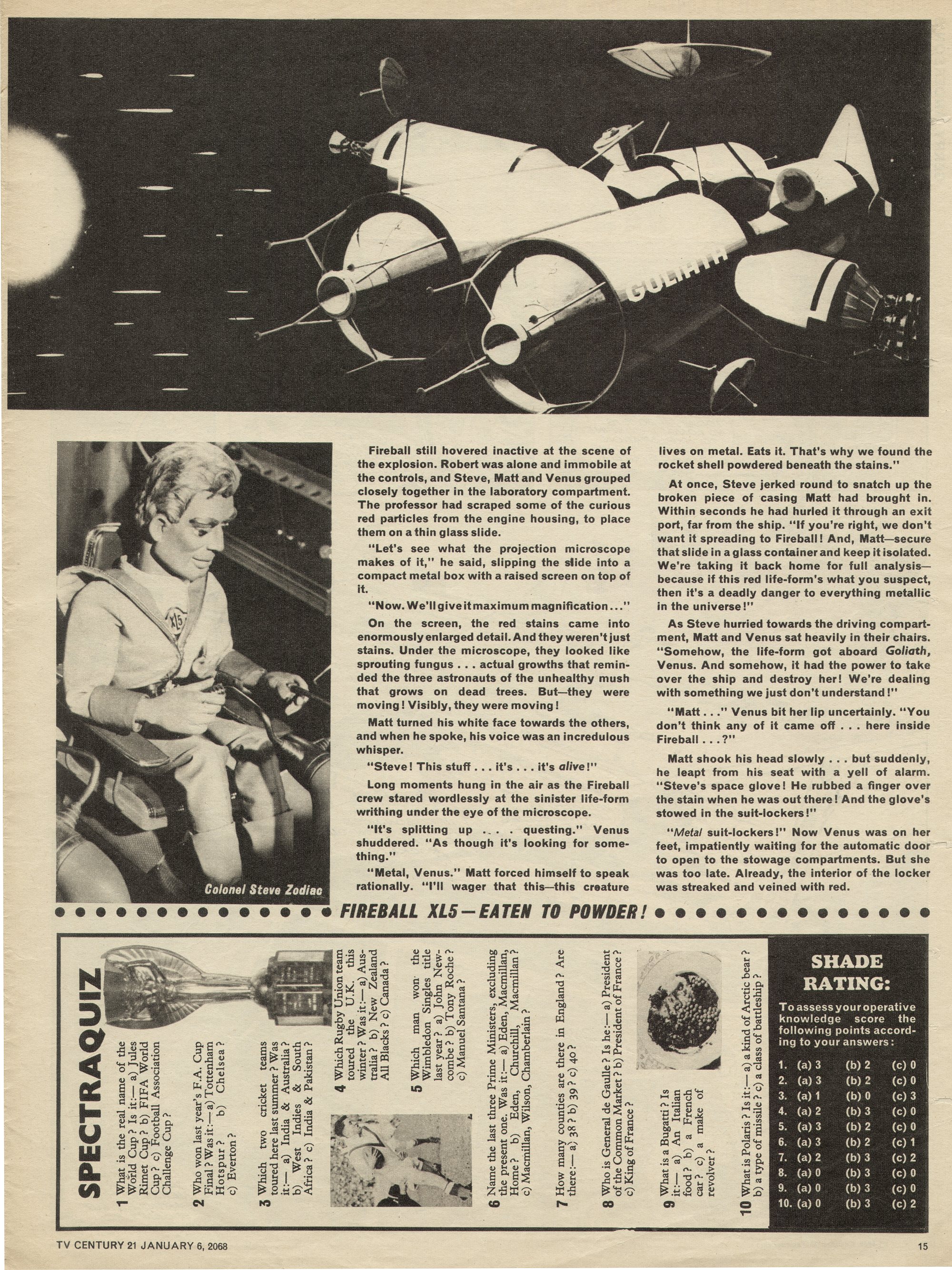 Read online TV Century 21 (TV 21) comic -  Issue #155 - 15