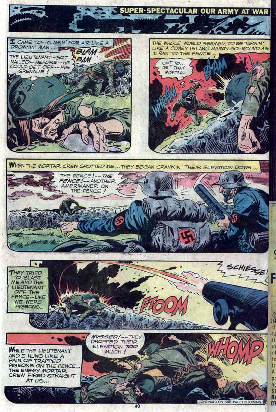 Read online Our Army at War (1952) comic -  Issue #275 - 39