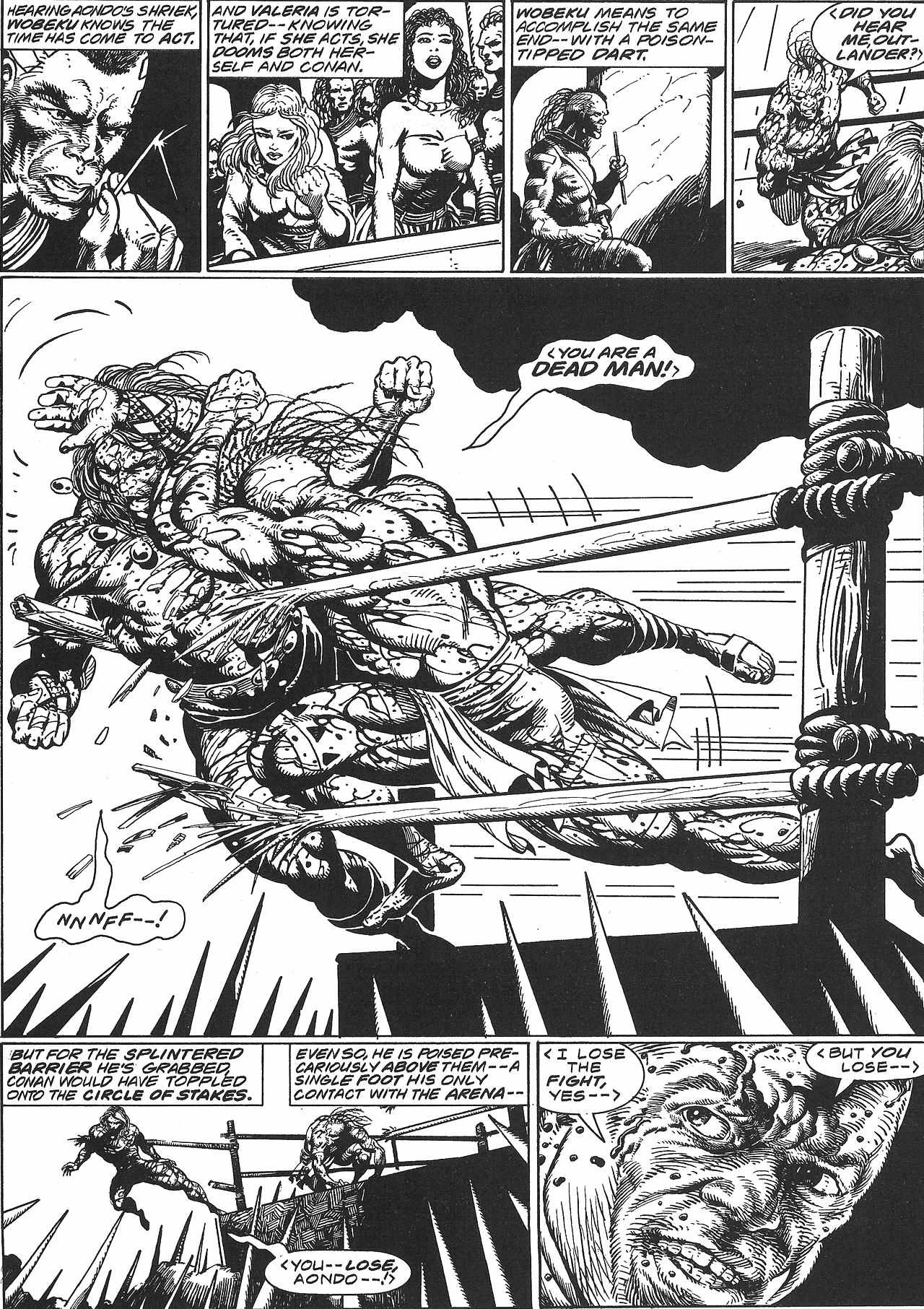 Read online The Savage Sword Of Conan comic -  Issue #213 - 17