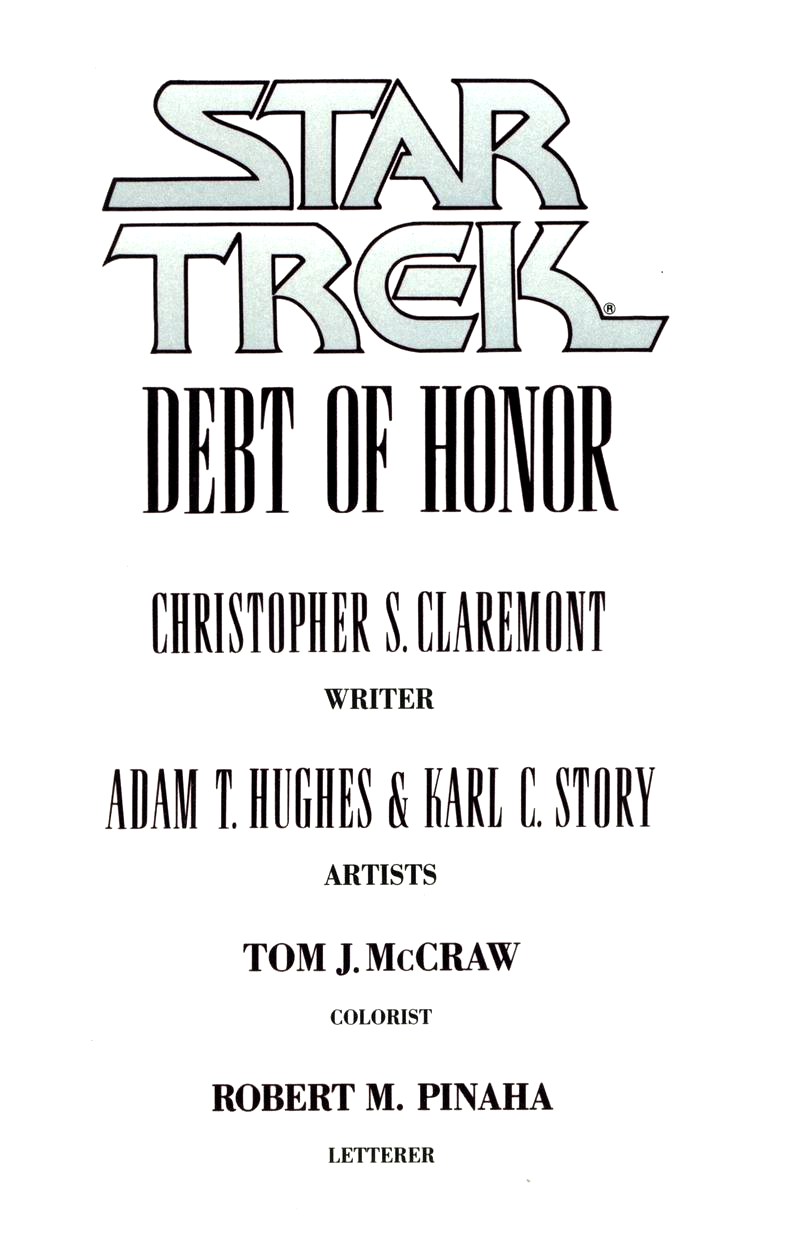 Read online Star Trek: Debt of Honor comic -  Issue # Full - 4