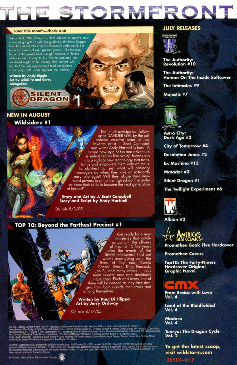 Read online Ocean comic -  Issue #6 - 41