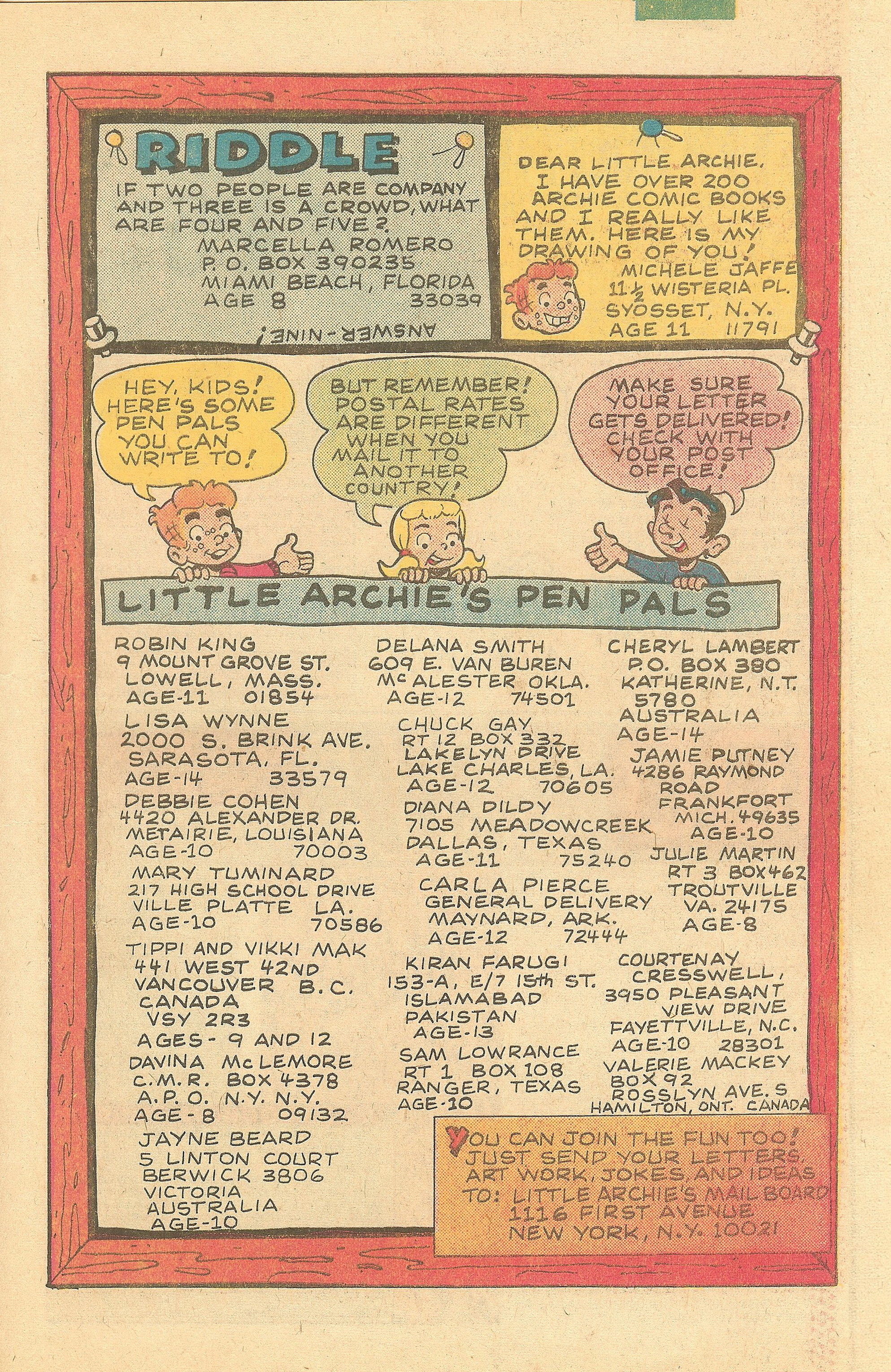 Read online The Adventures of Little Archie comic -  Issue #165 - 27
